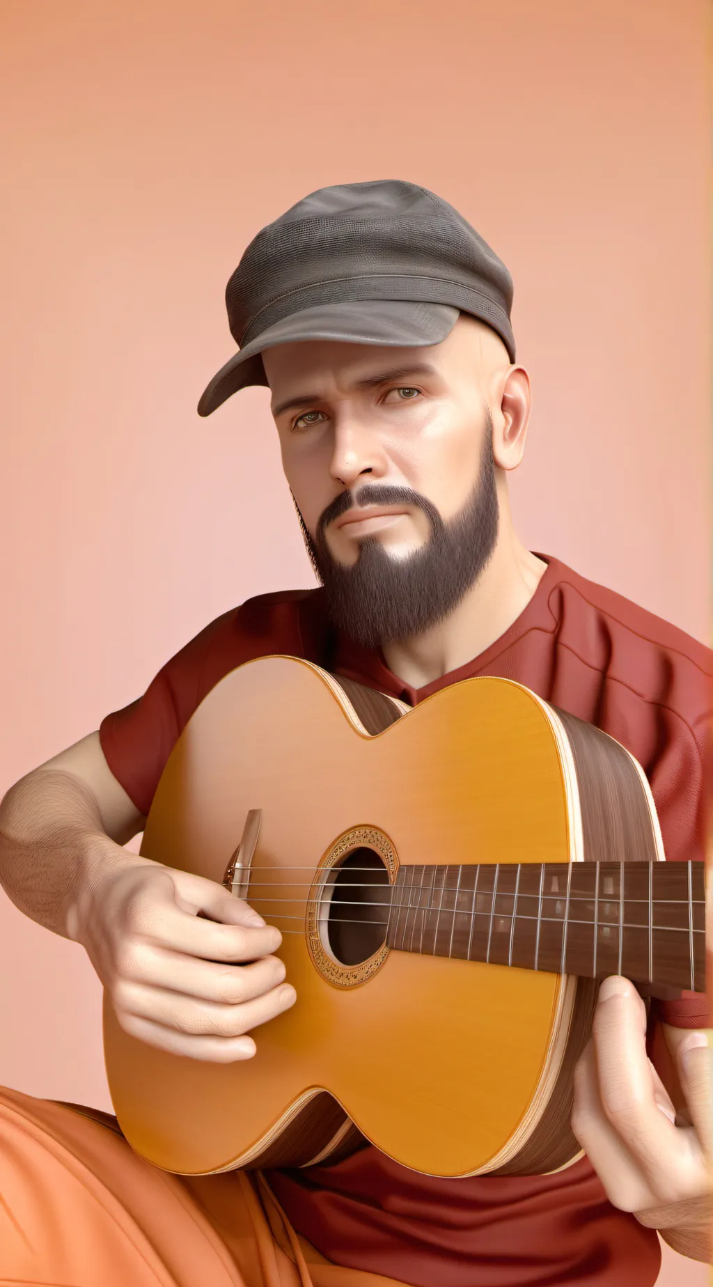 ai character: STURNIOLO TRIPLETS background