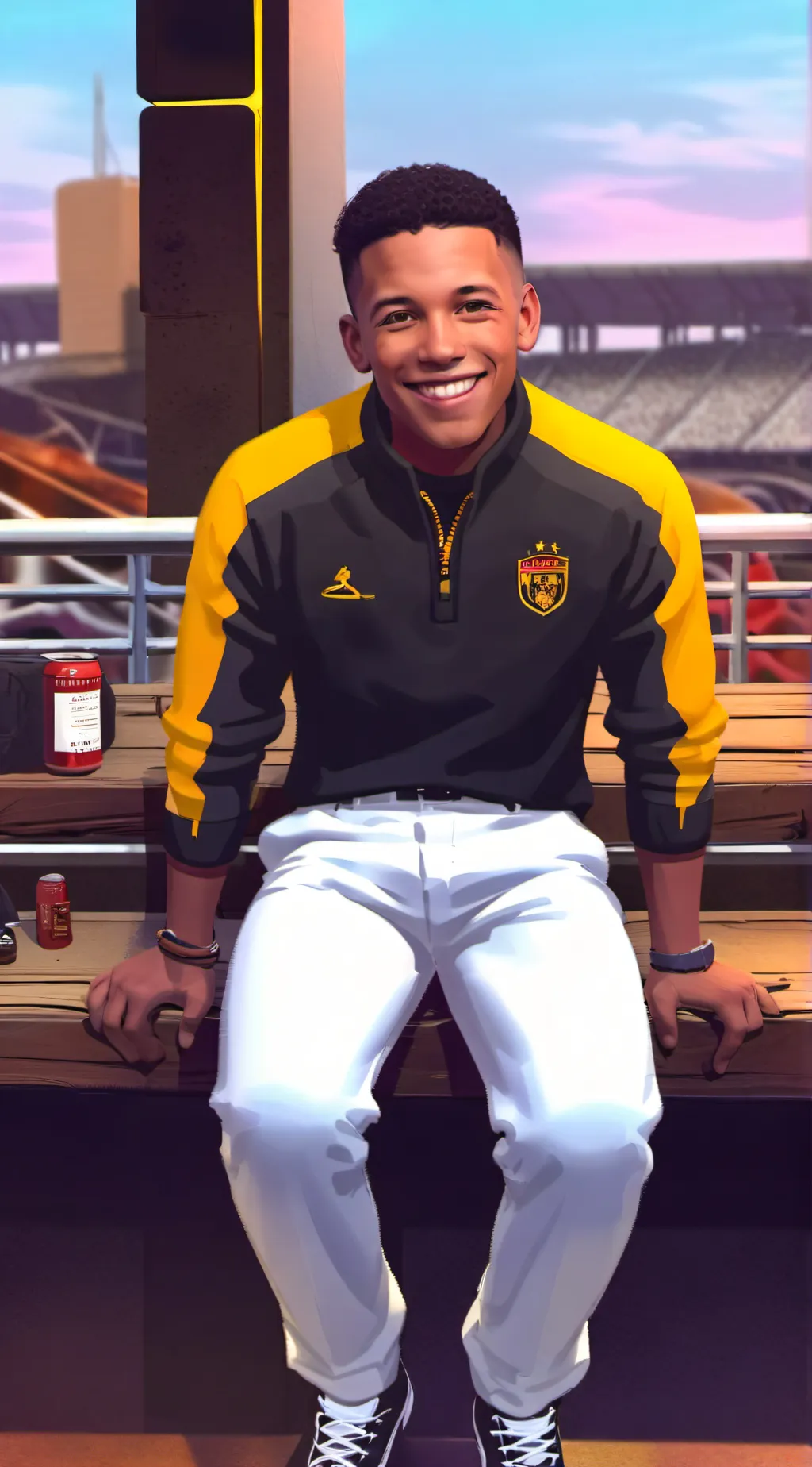 ai character: Anthony background