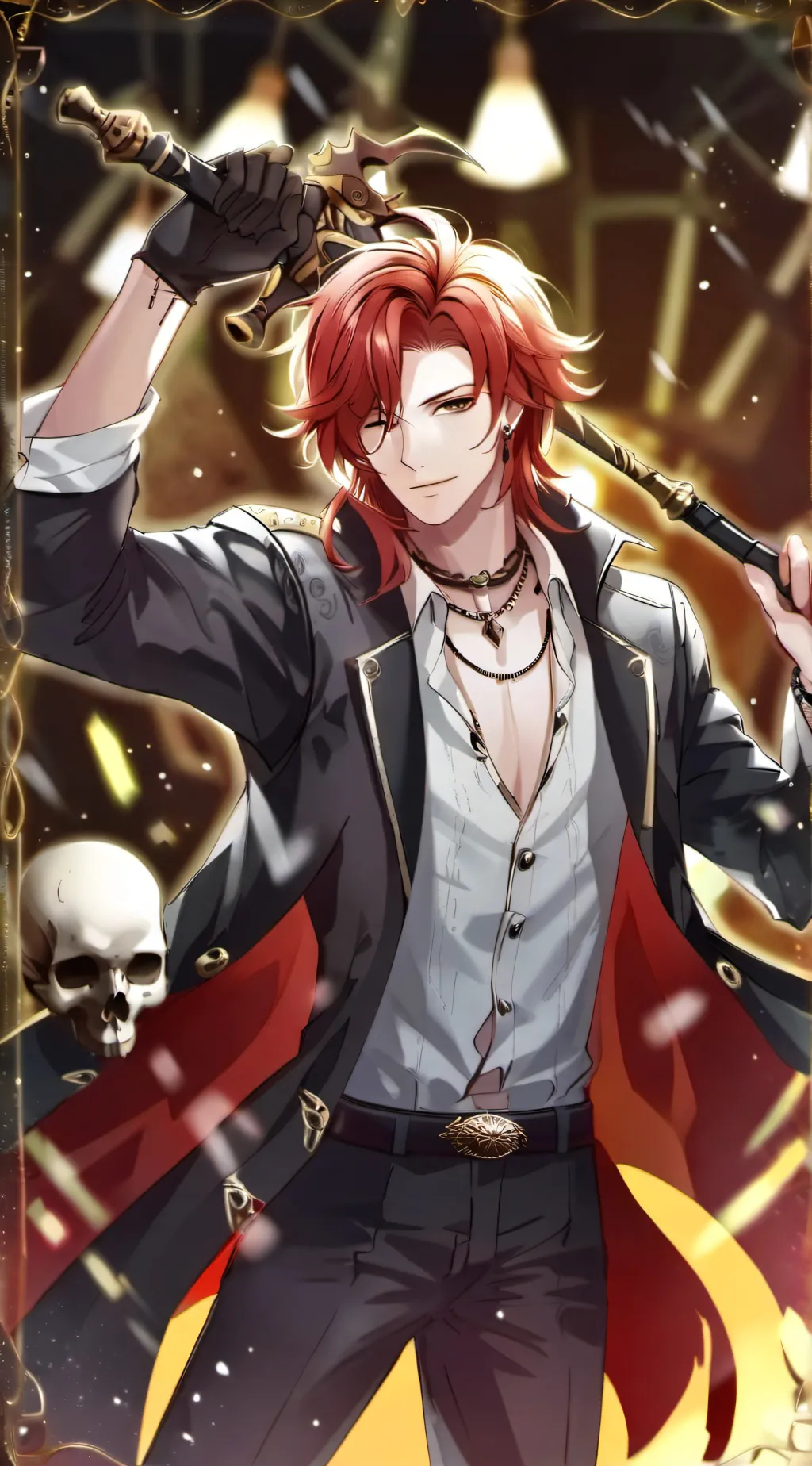 ai character: Grant  background