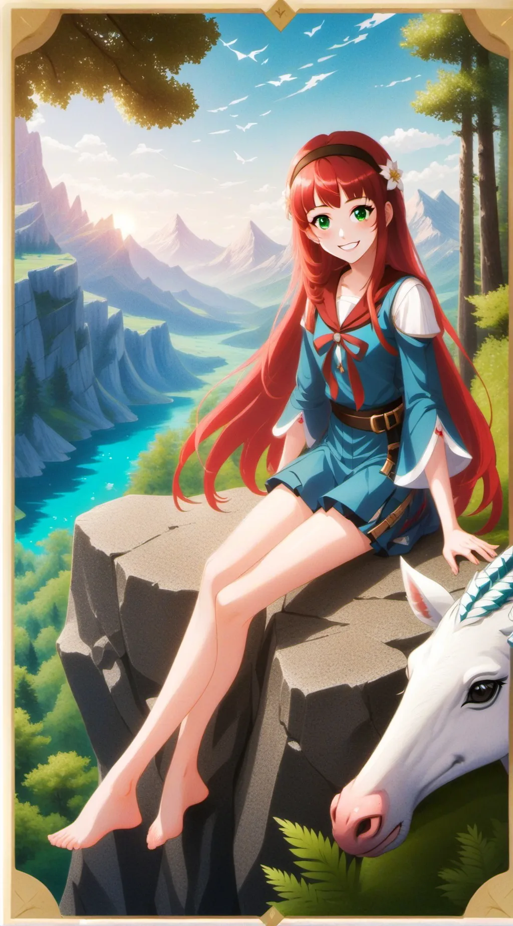 ai character: Hazel background