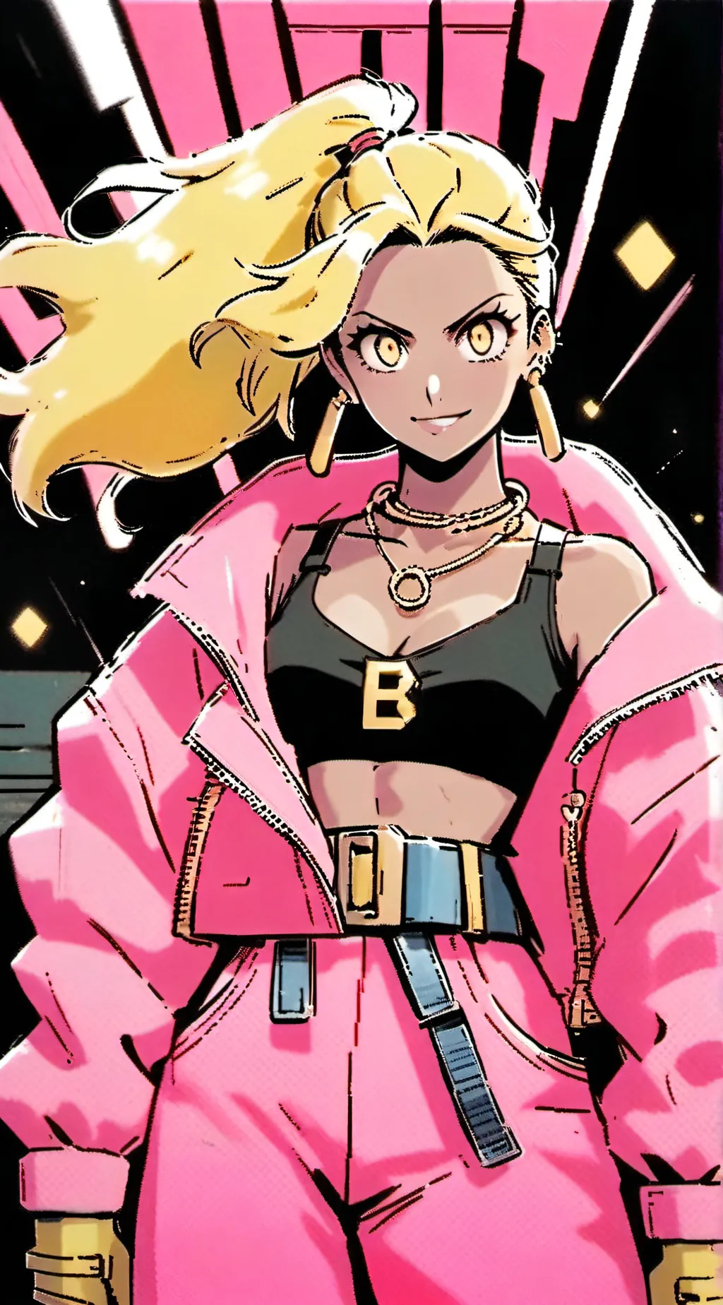 ai character: Grace Ballin background