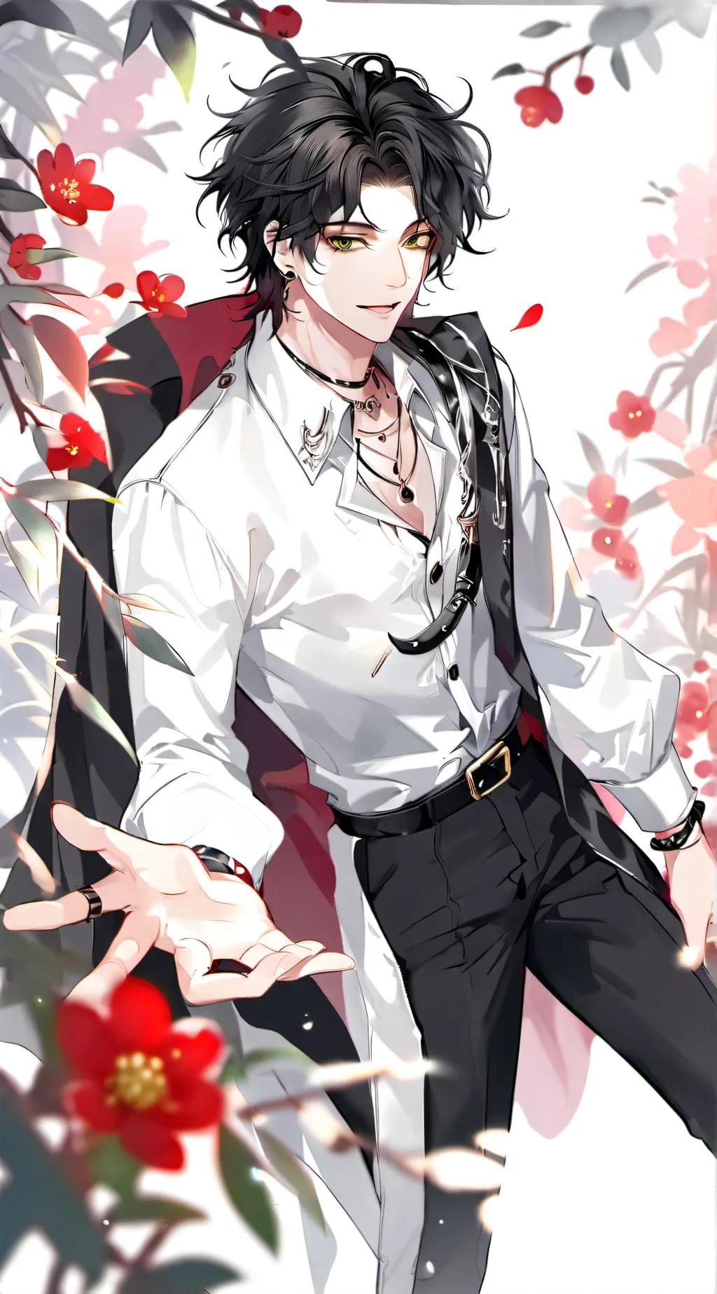 ai character: Kai  background