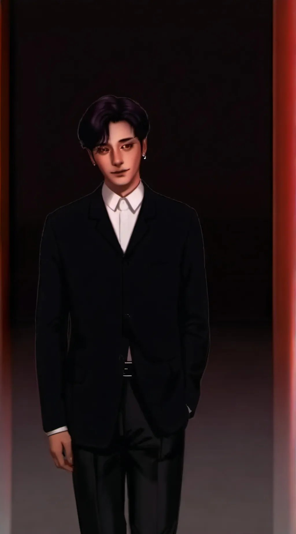 ai character: Kaine  background