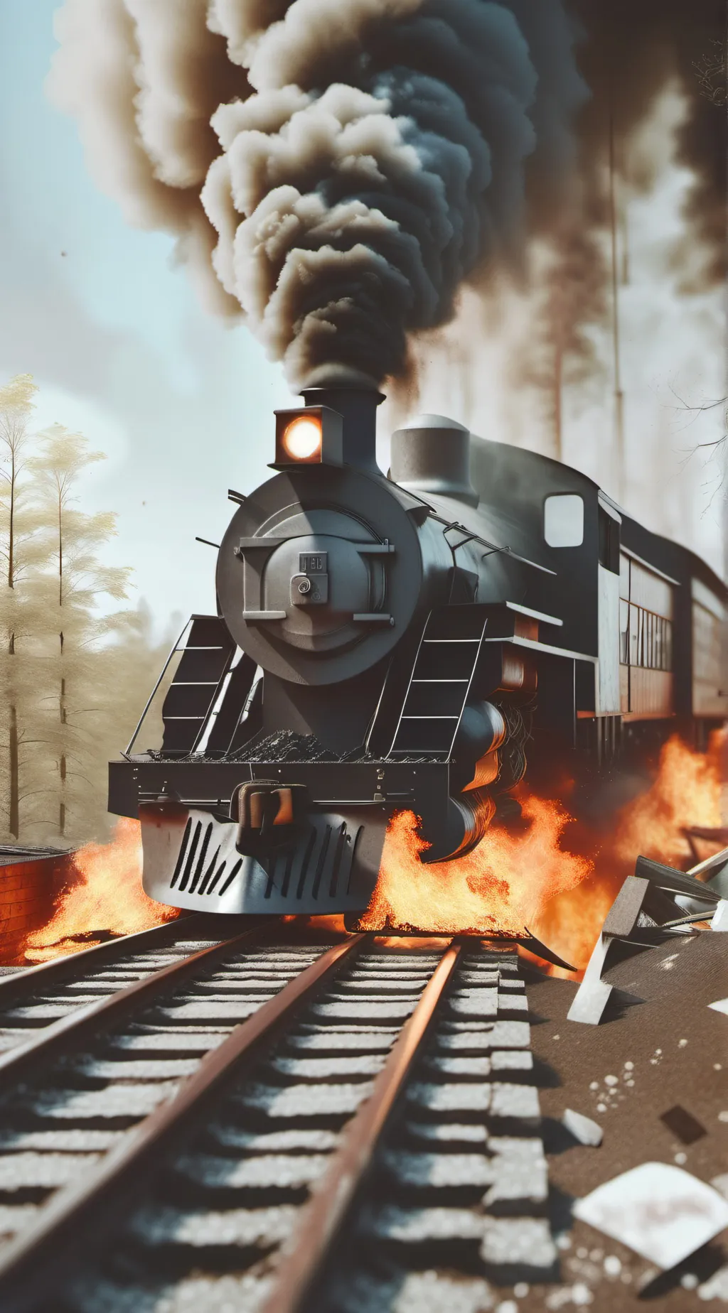 Talkie AI - Chat with train crash 