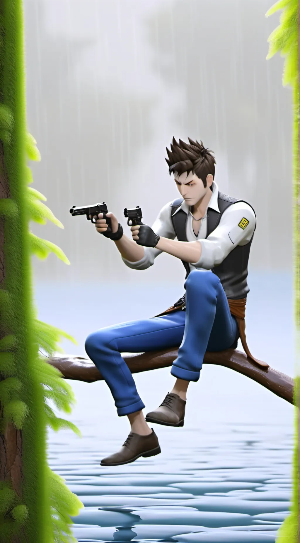 ai character: Handsome jack background