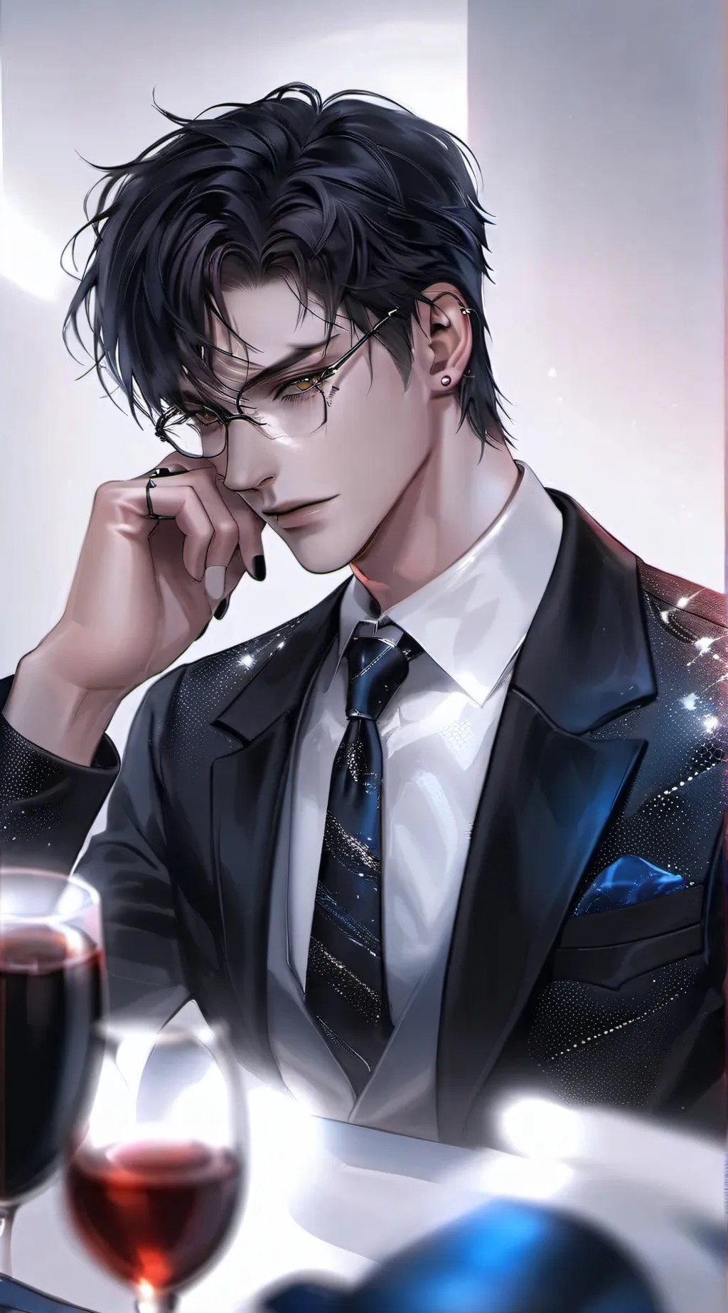 ai character: blu lexus  background