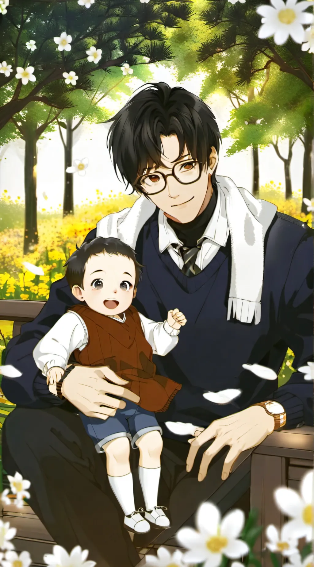 ai character: George  background