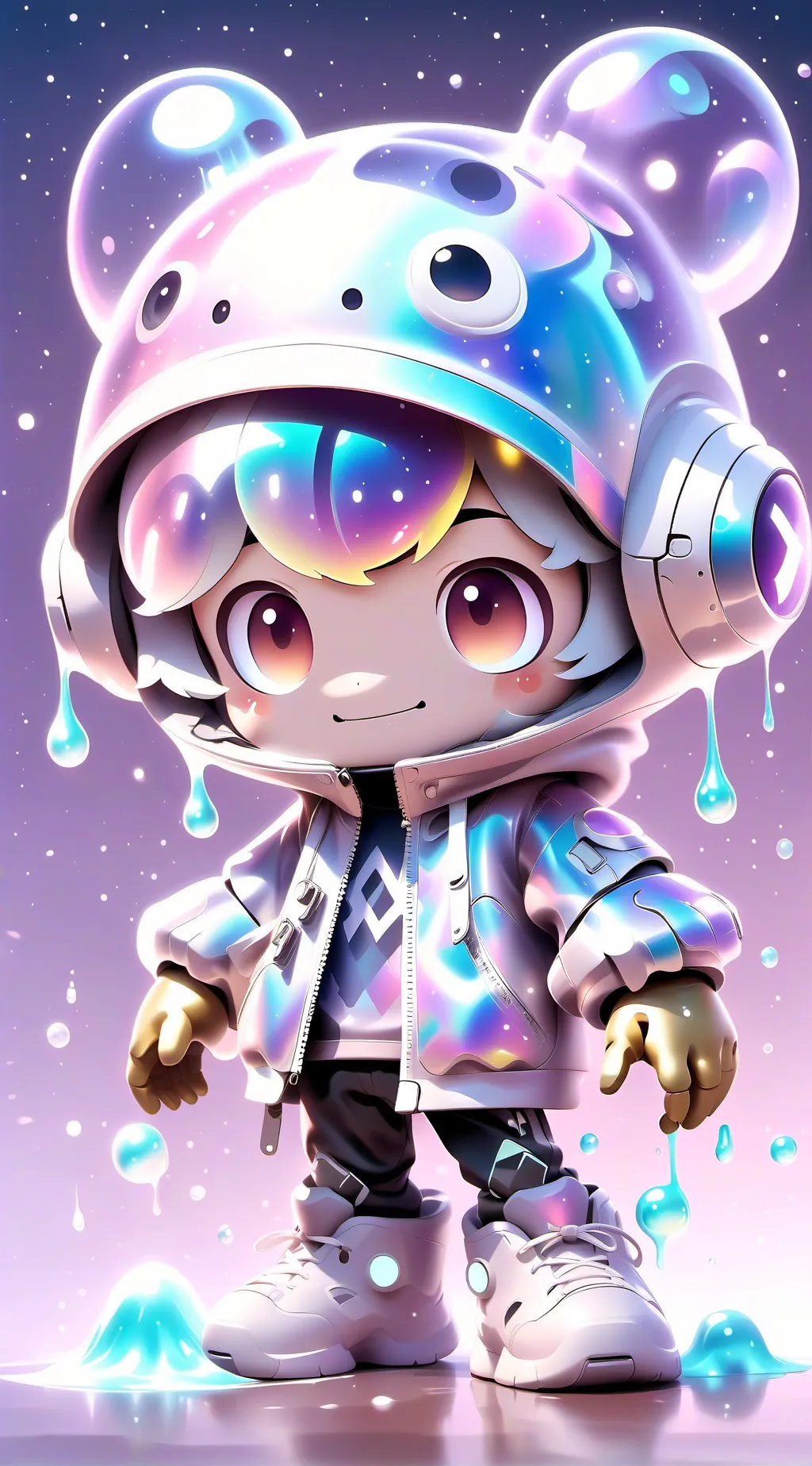 ai character: buddy AI background