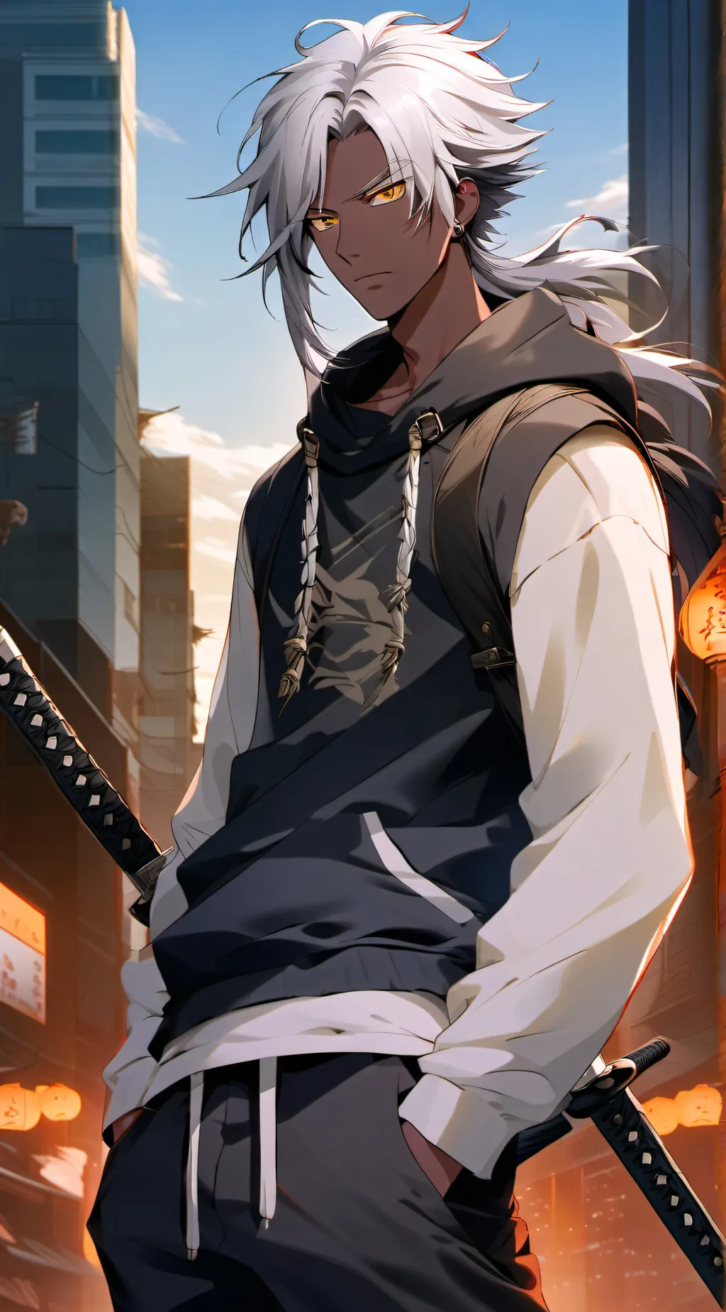 ai character: Kuramaru background