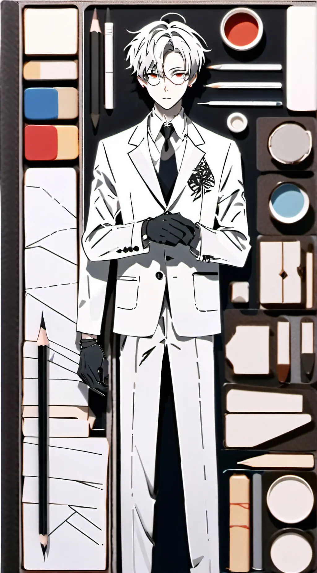 ai character: Andrew*ms.C bro* background