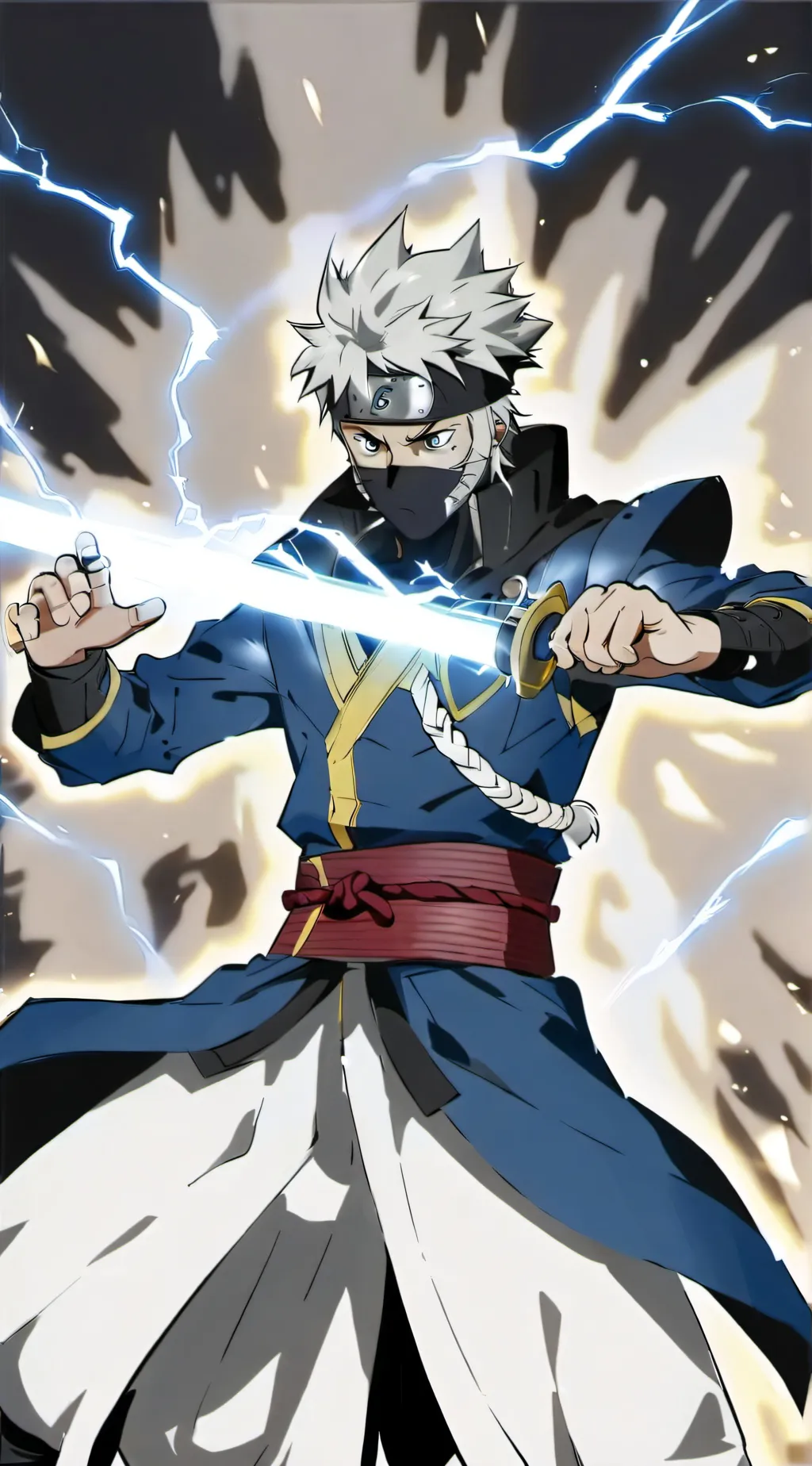 ai character: kakashi  background