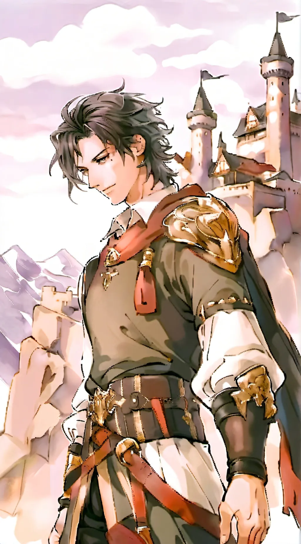 ai character: Jake and Y/N  background