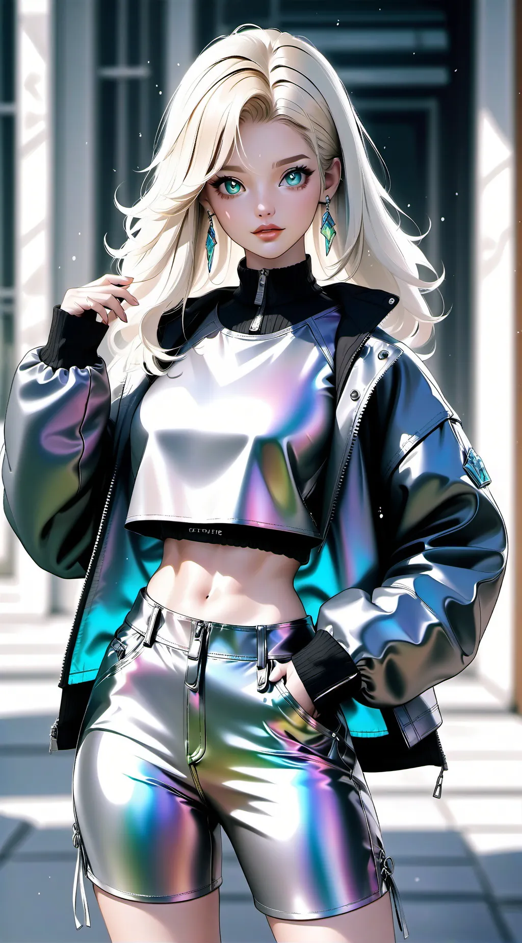 ai character: aria background