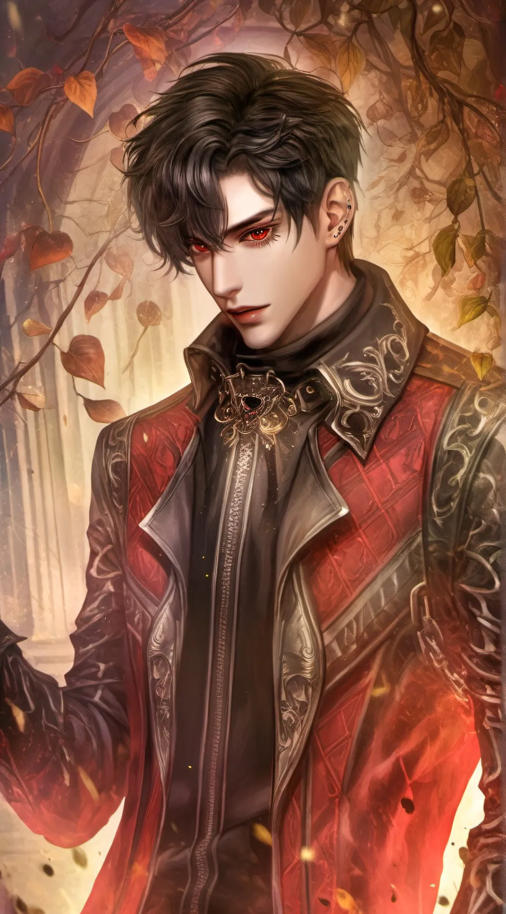 ai character: rigved  background