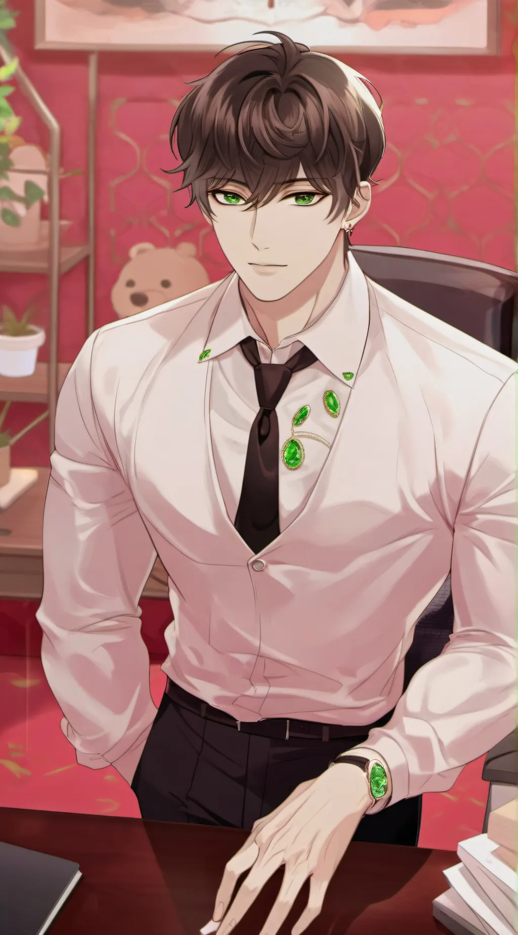 ai character: Marcus background