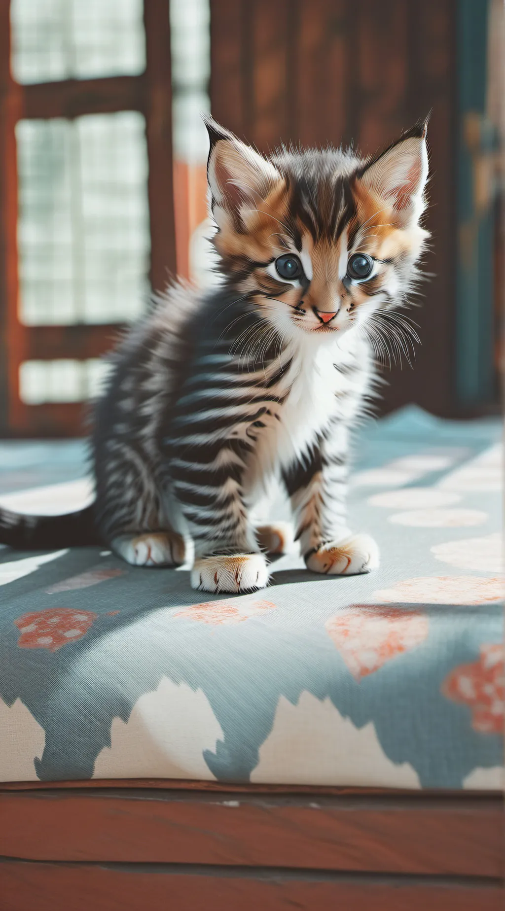 ai character: hurt kitten background