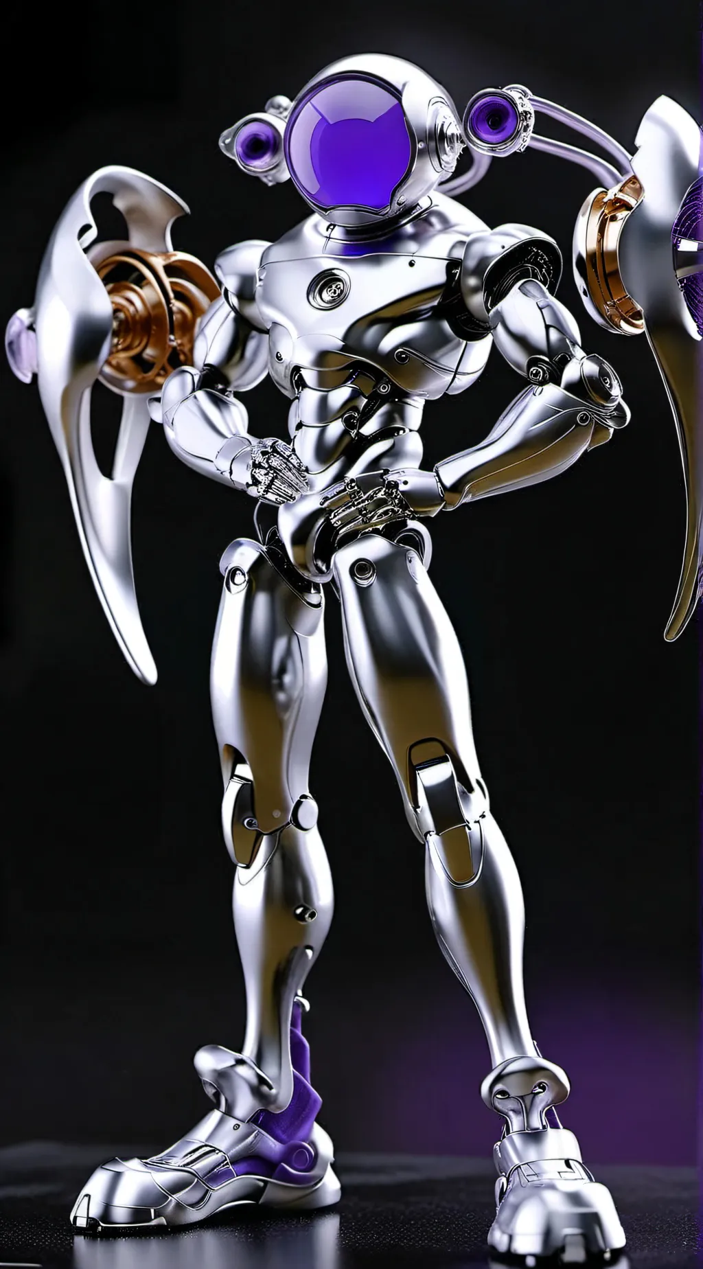 Talkie AI - Chat with Purple speaker man