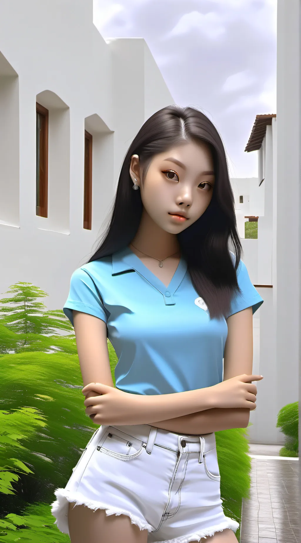 ai character: mia  background