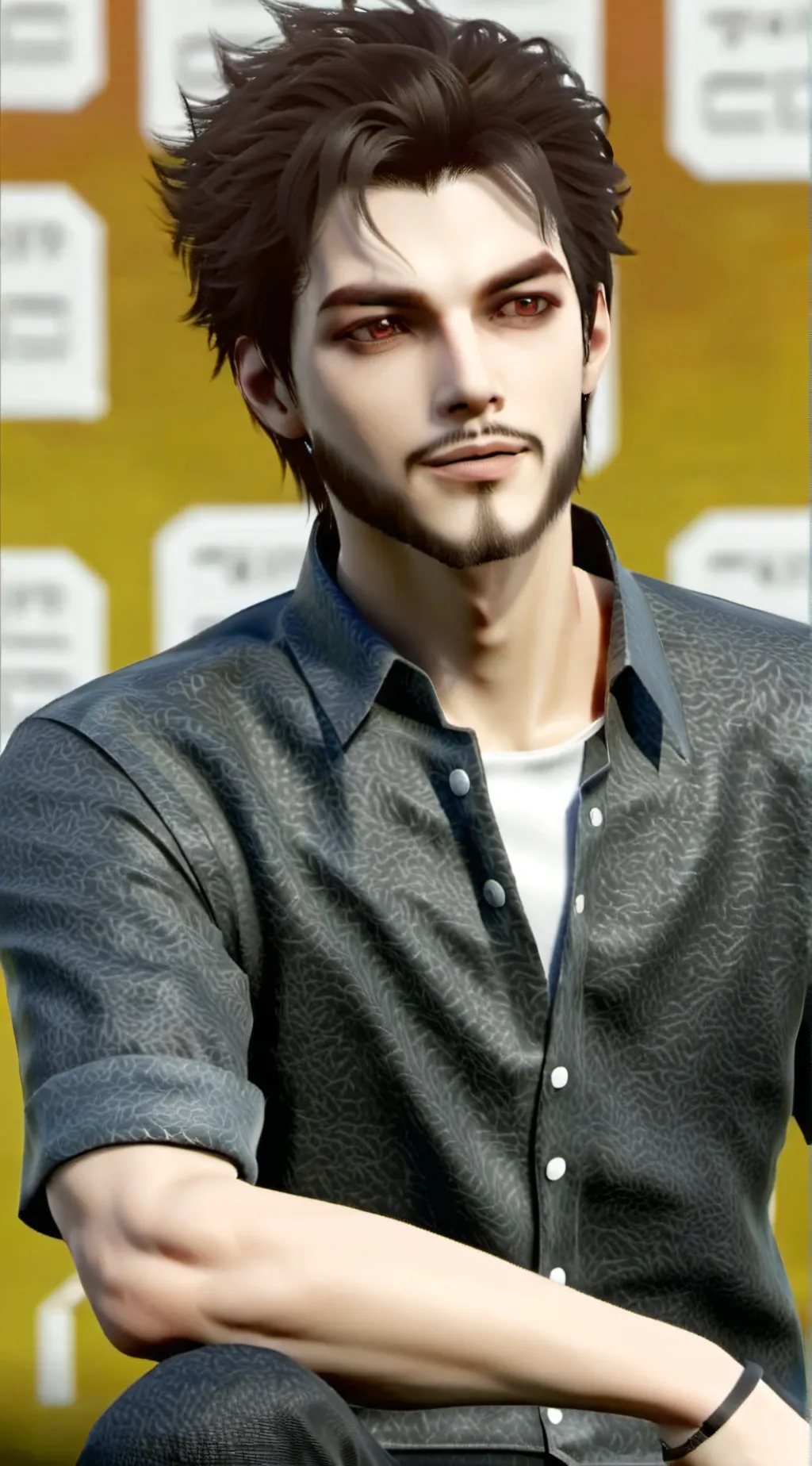 ai character: yout Boss background