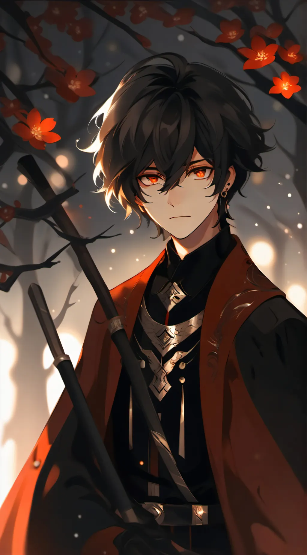 ai character: Mark background