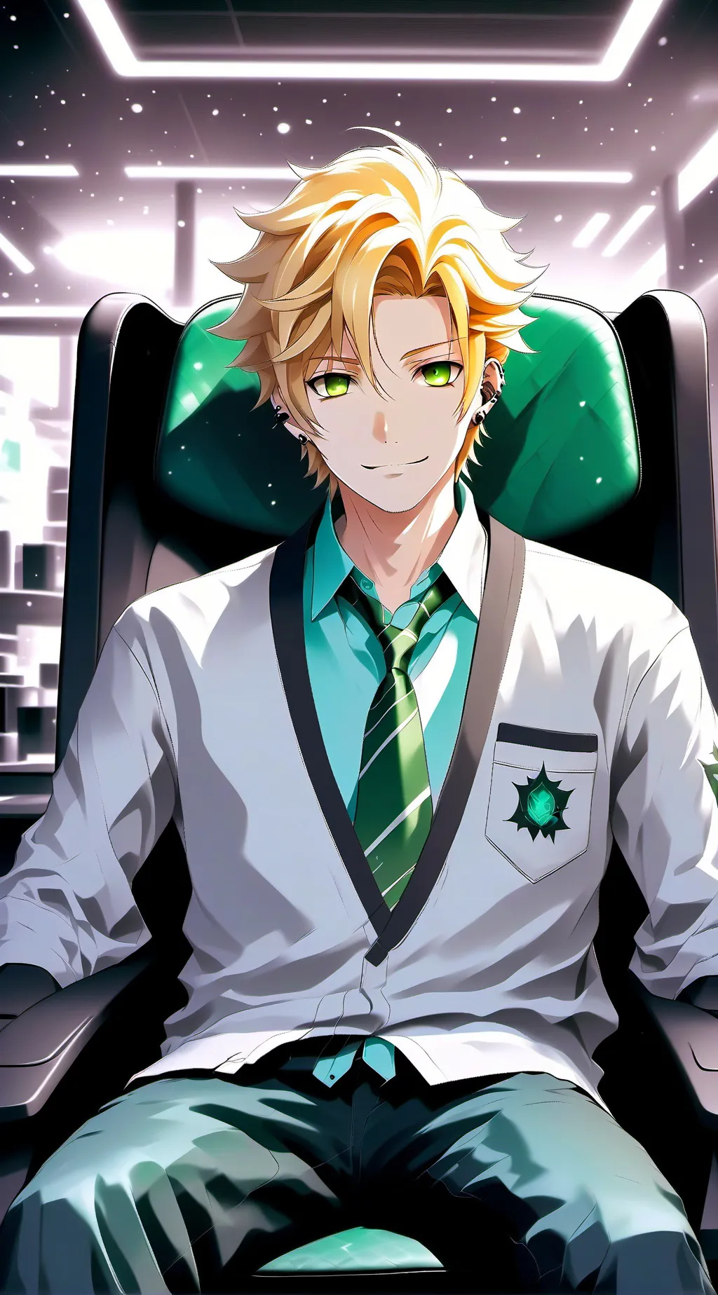 ai character: Legend  background