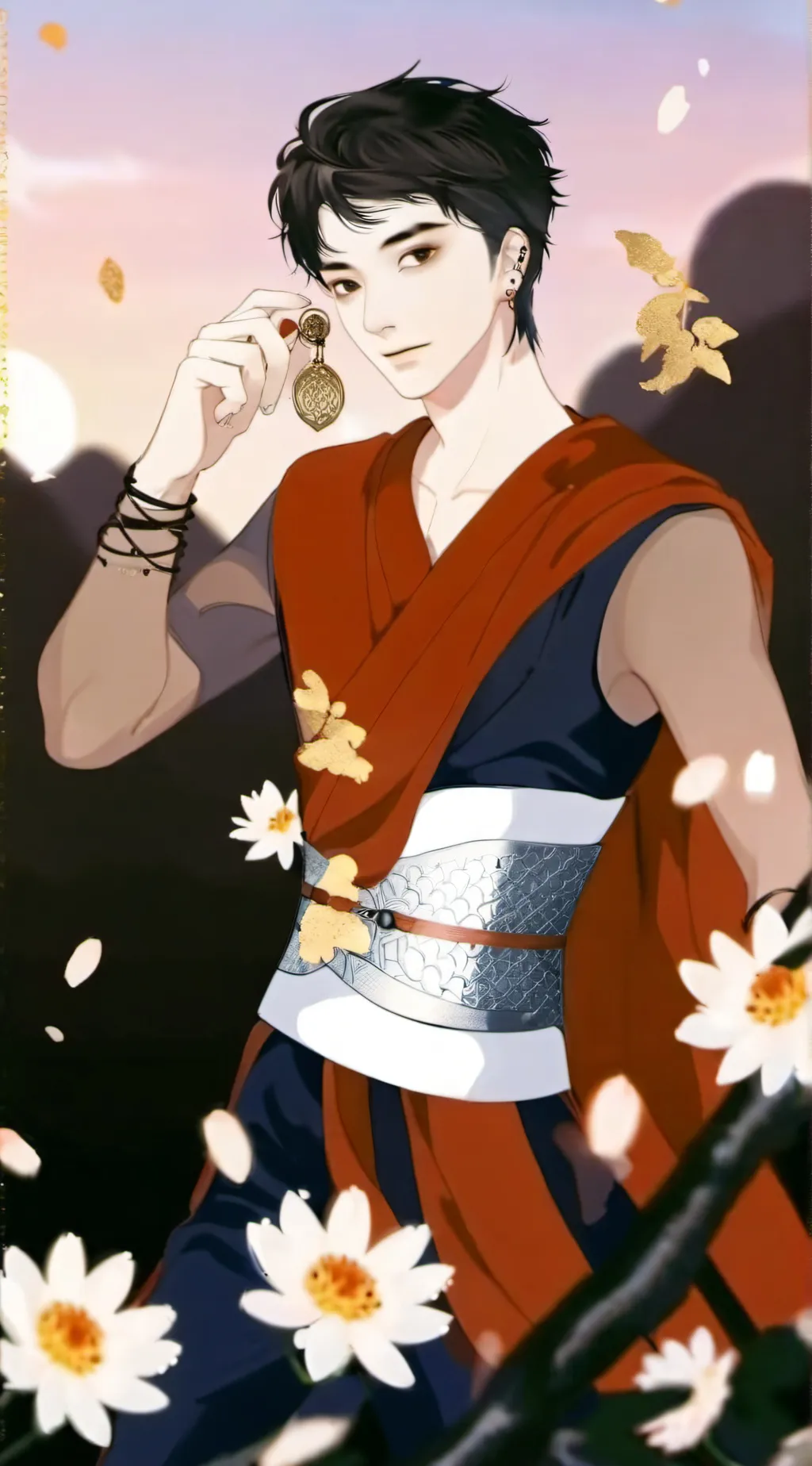 ai character: aaron background