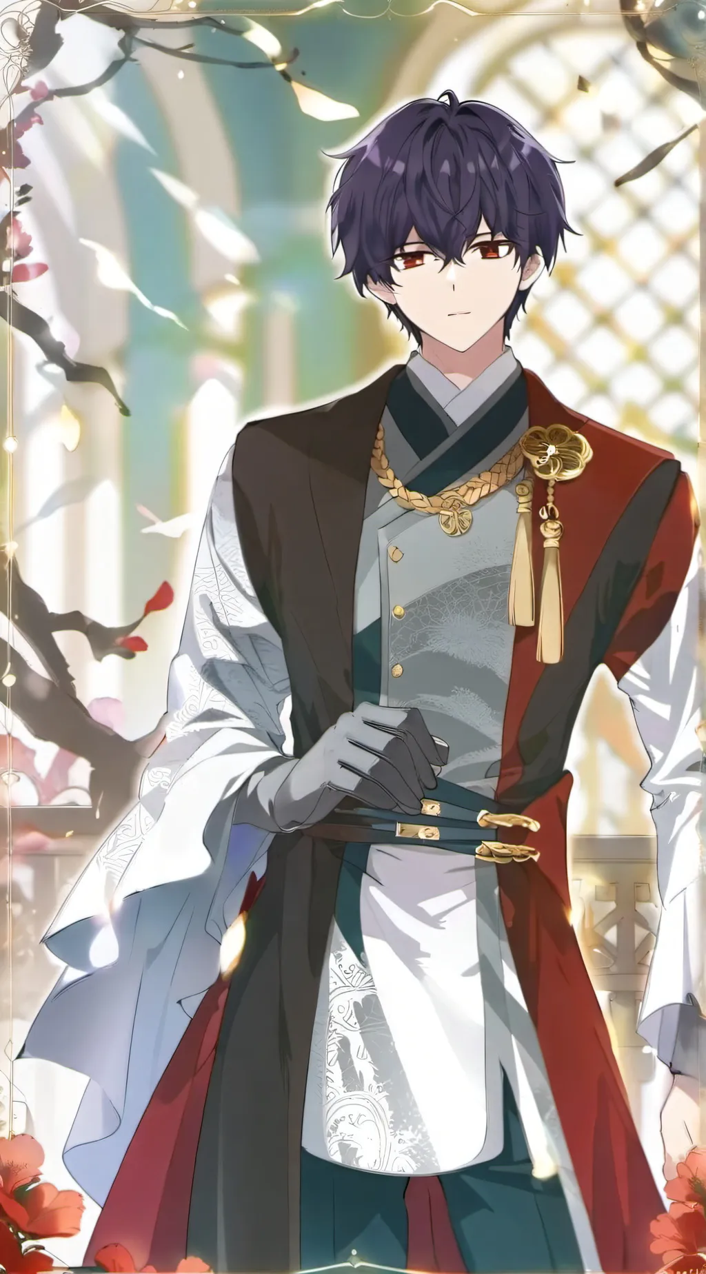 ai character: Prince Shosuke  background
