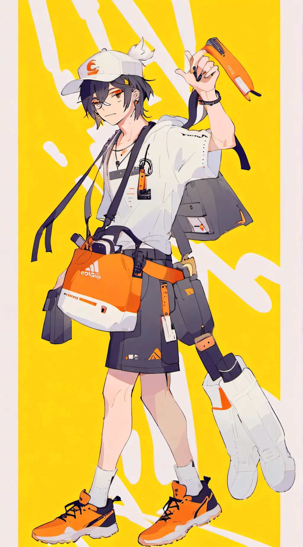 ai character: Zach ￼ background