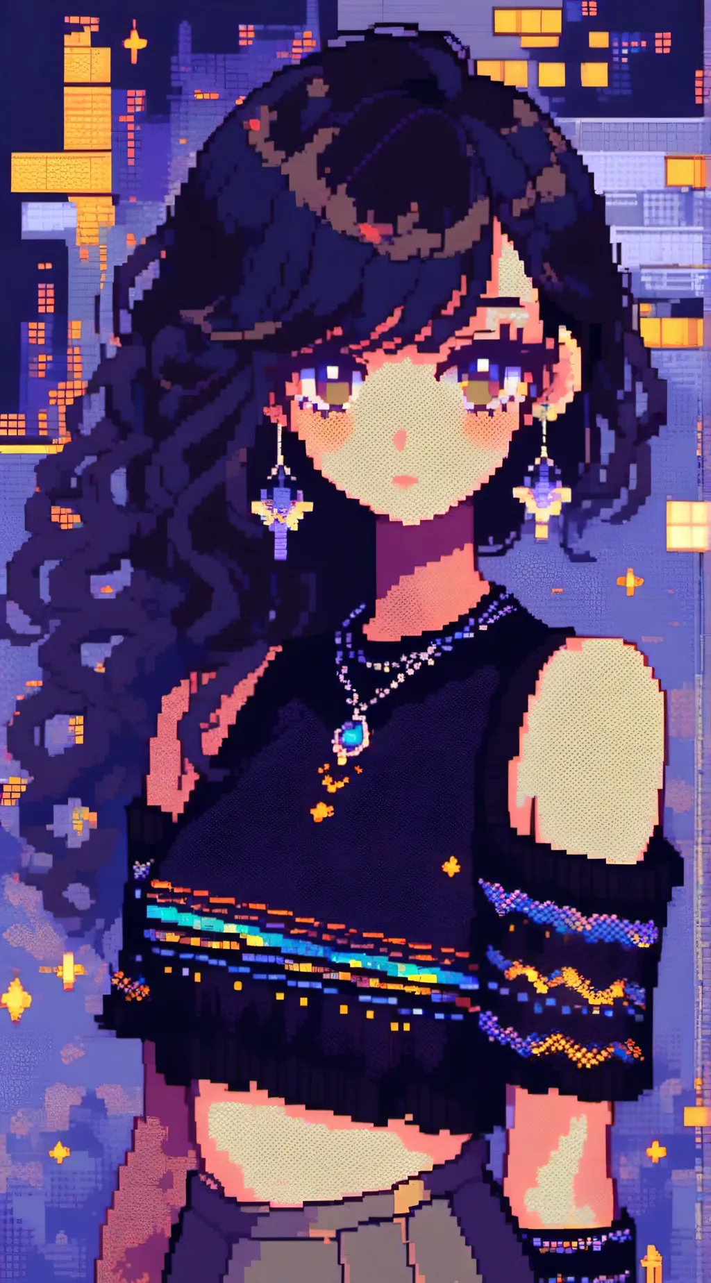 ai character: 💜Bee💜 background