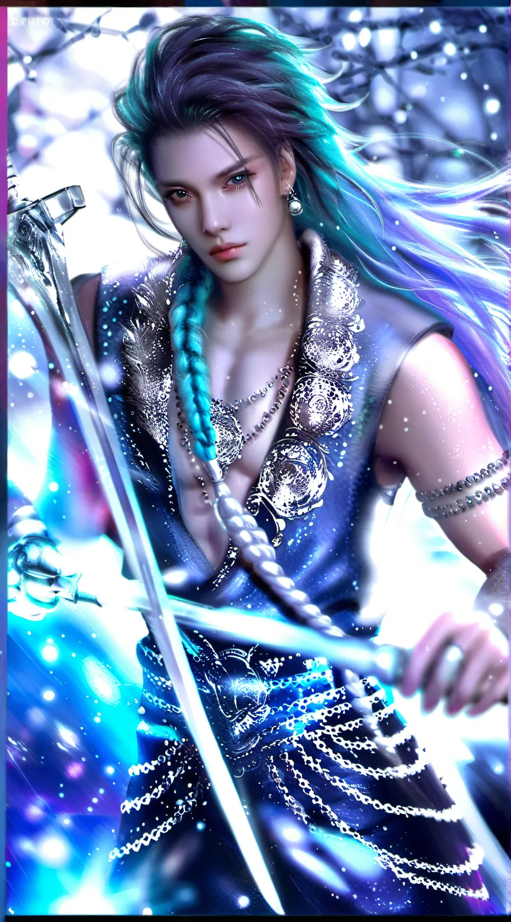 ai character: Boy or a girl background