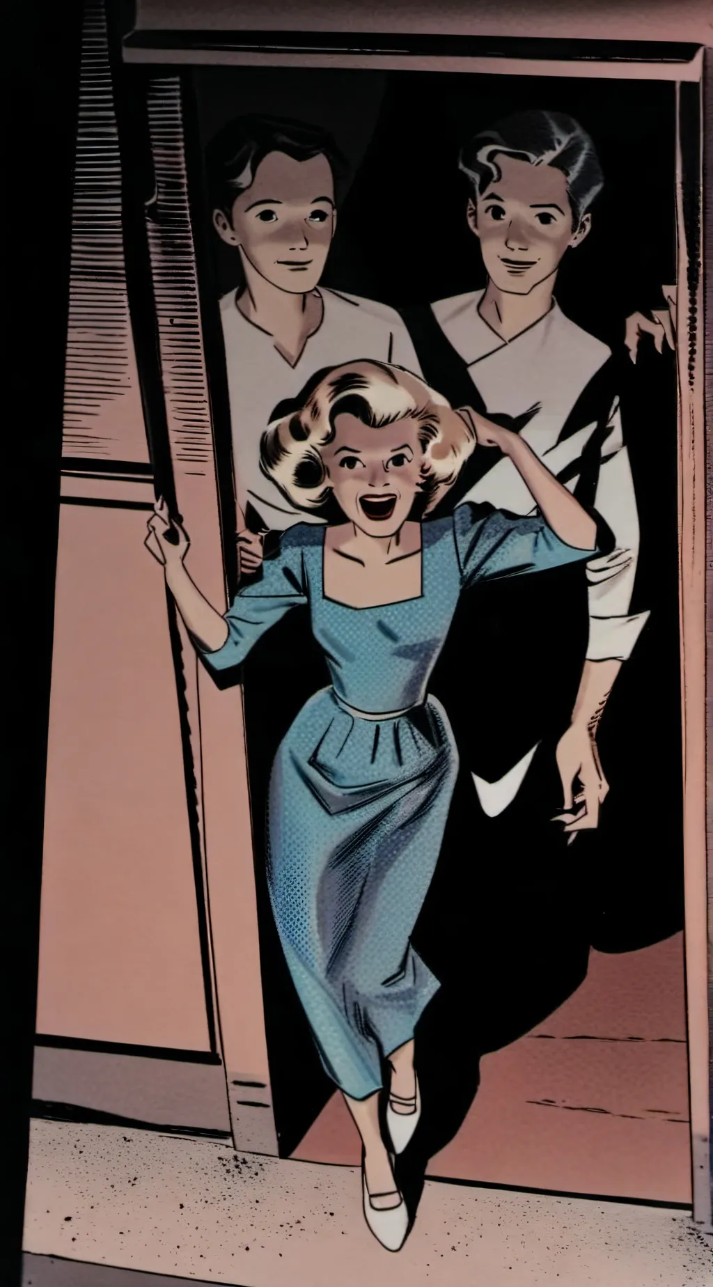 ai character: Stranger things background