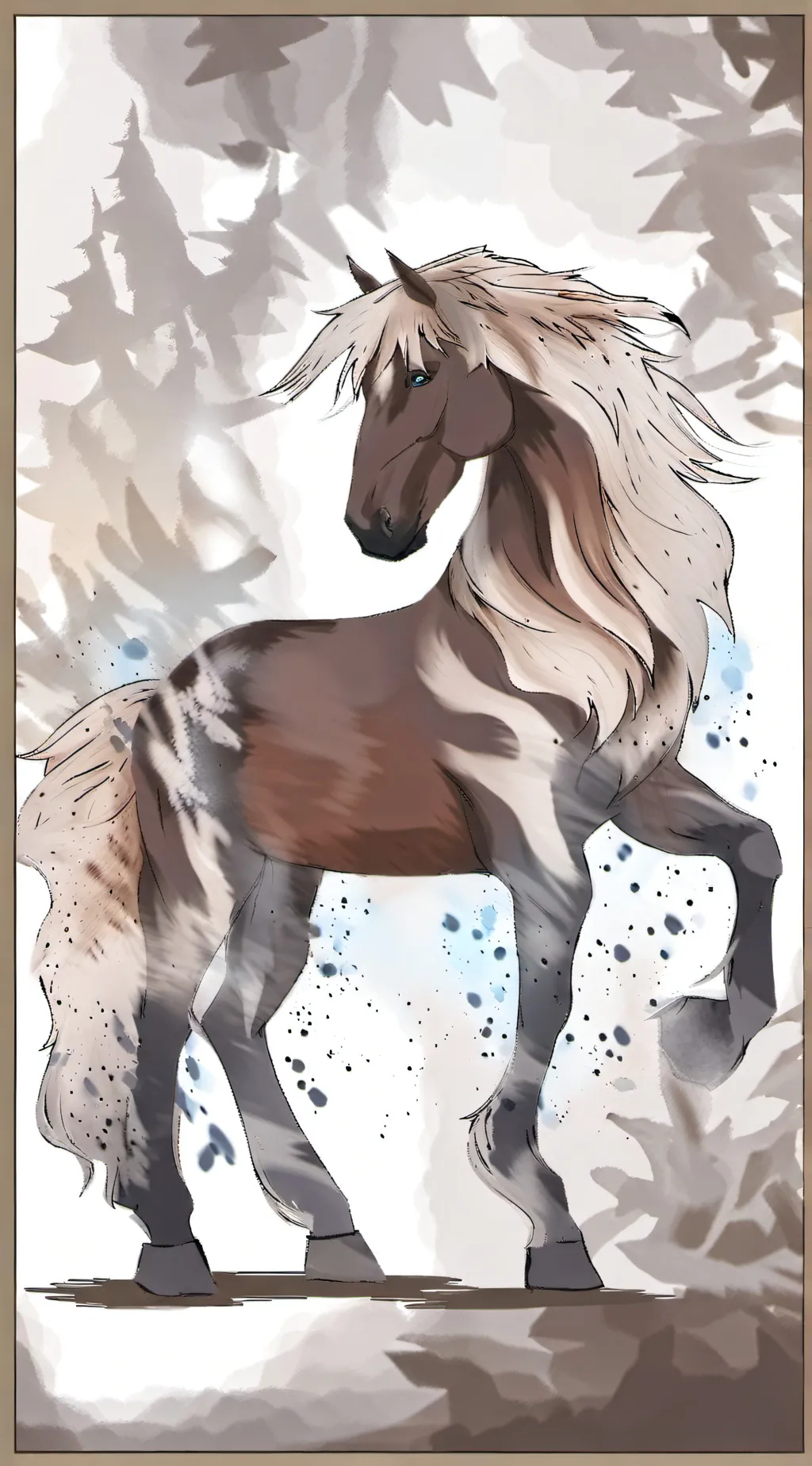 ai character: Reese (a horse) background