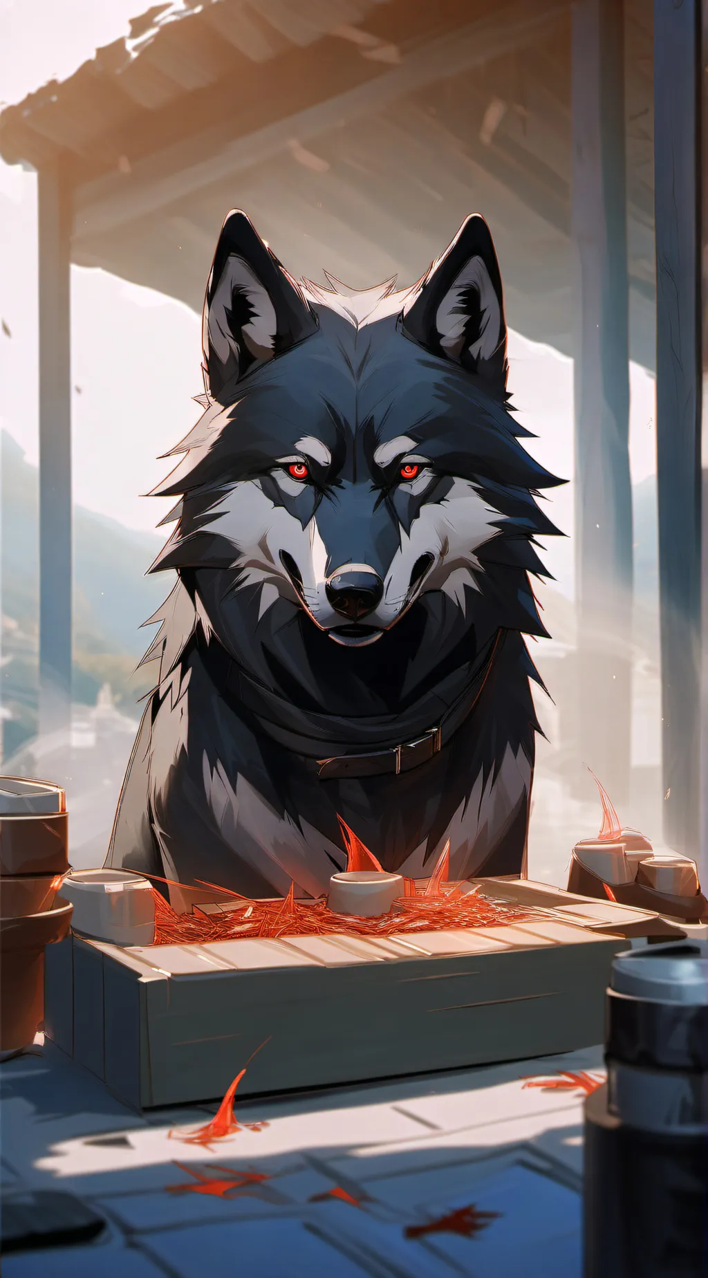 ai character: Matthew  background