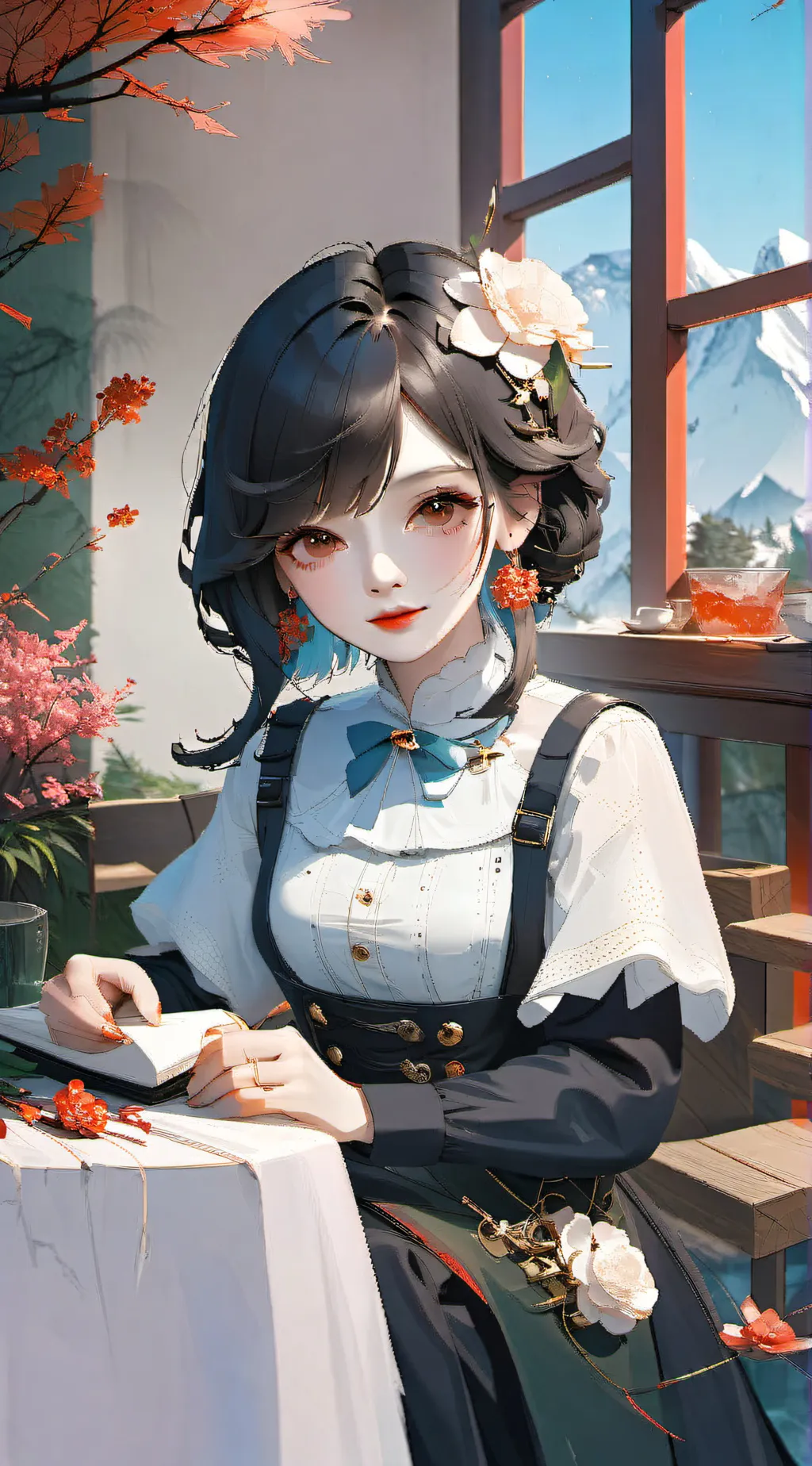 ai character: Eve Sandralina background