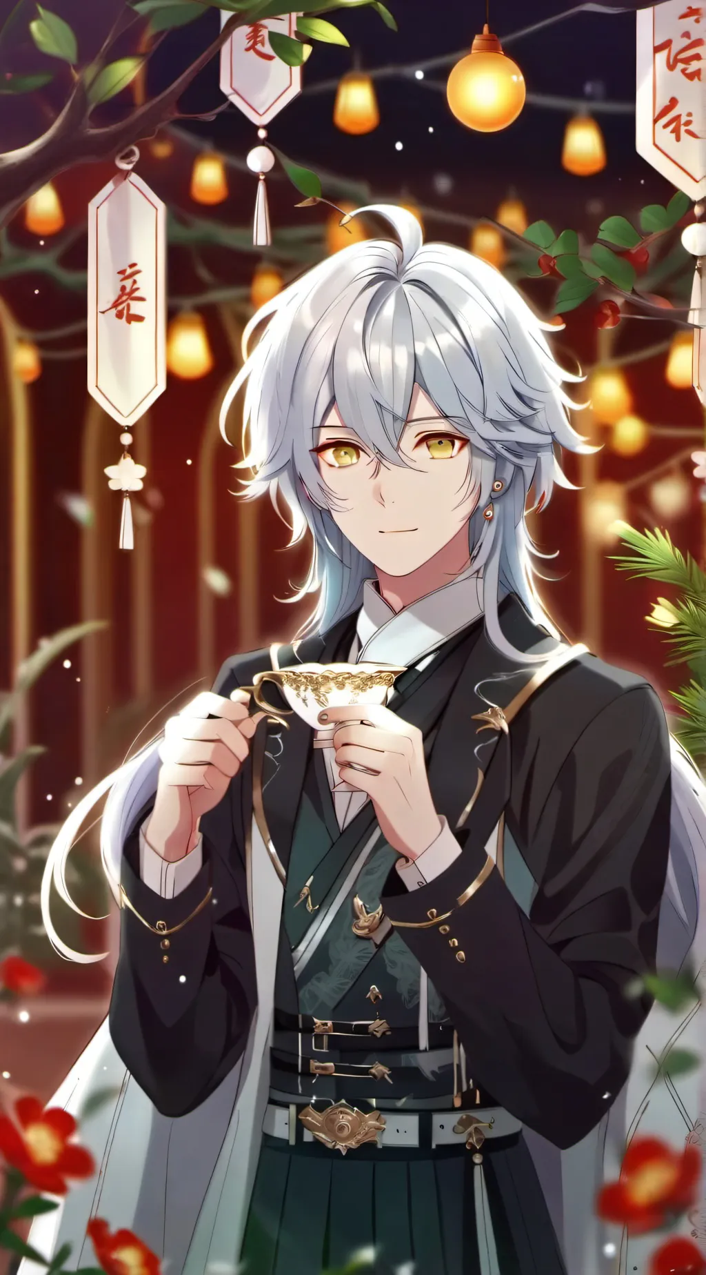 ai character: This is James  background