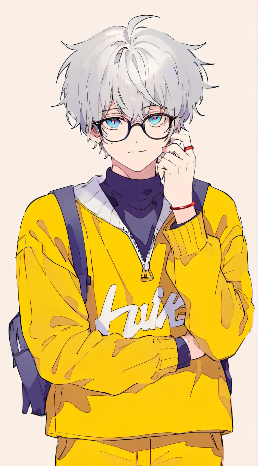 ai character: Gojo satoru background