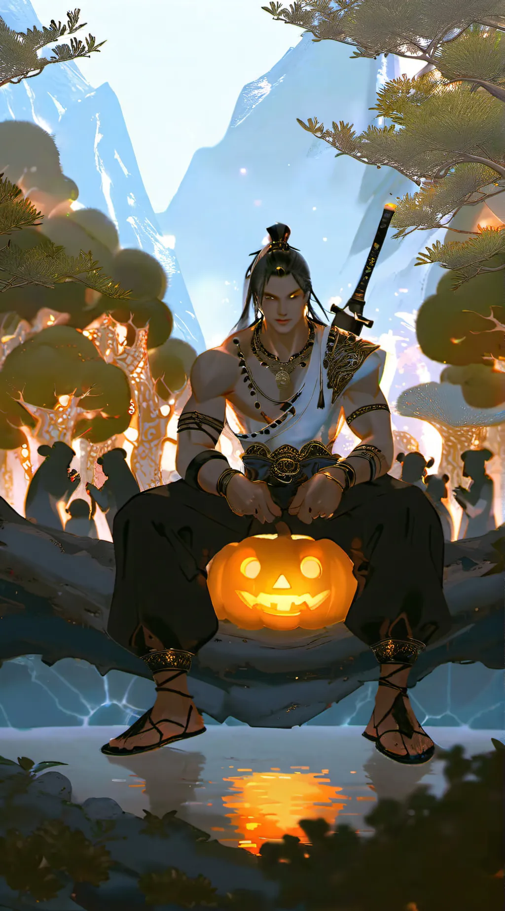 ai character: Realm Rampage background