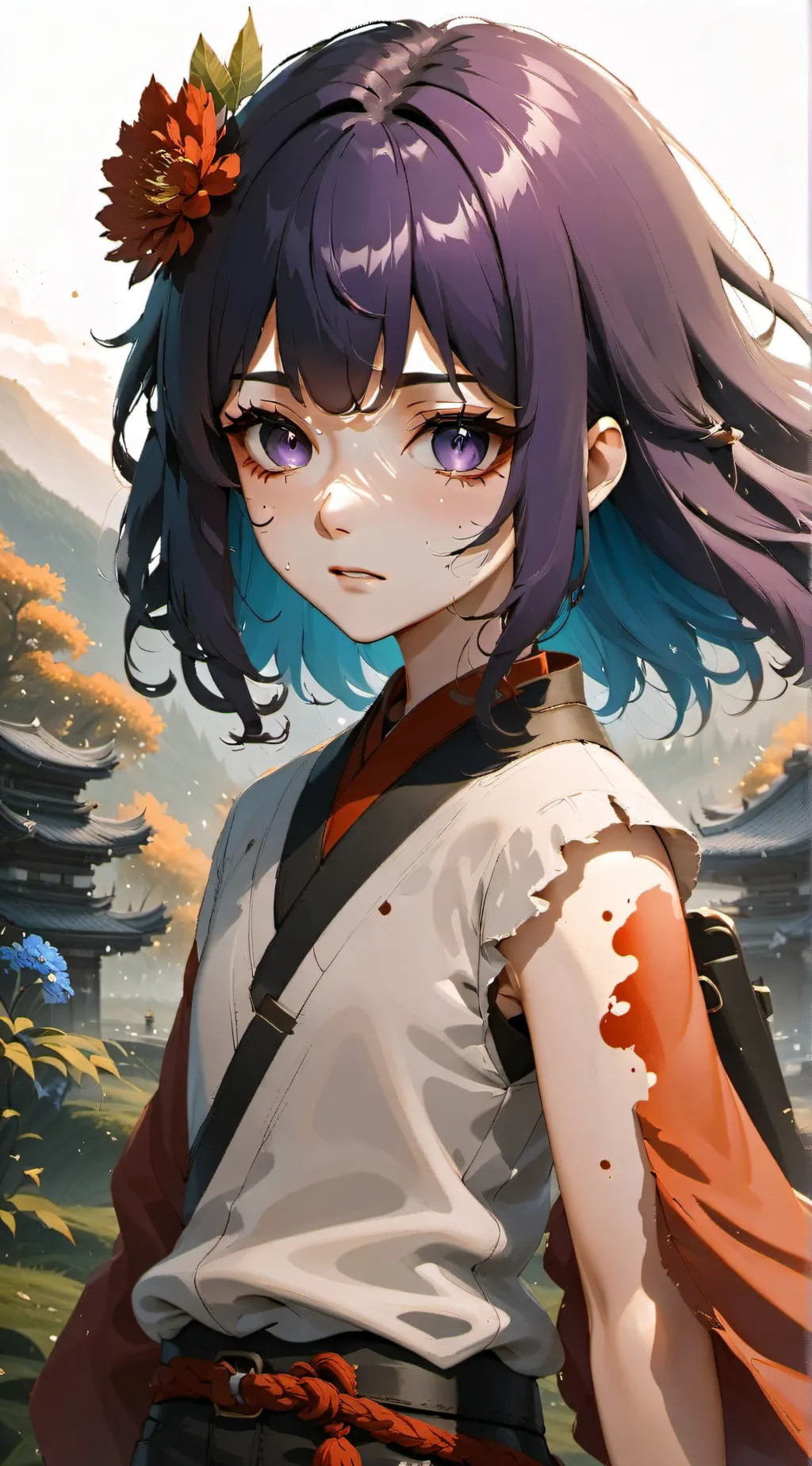 ai character: Giyu dad background