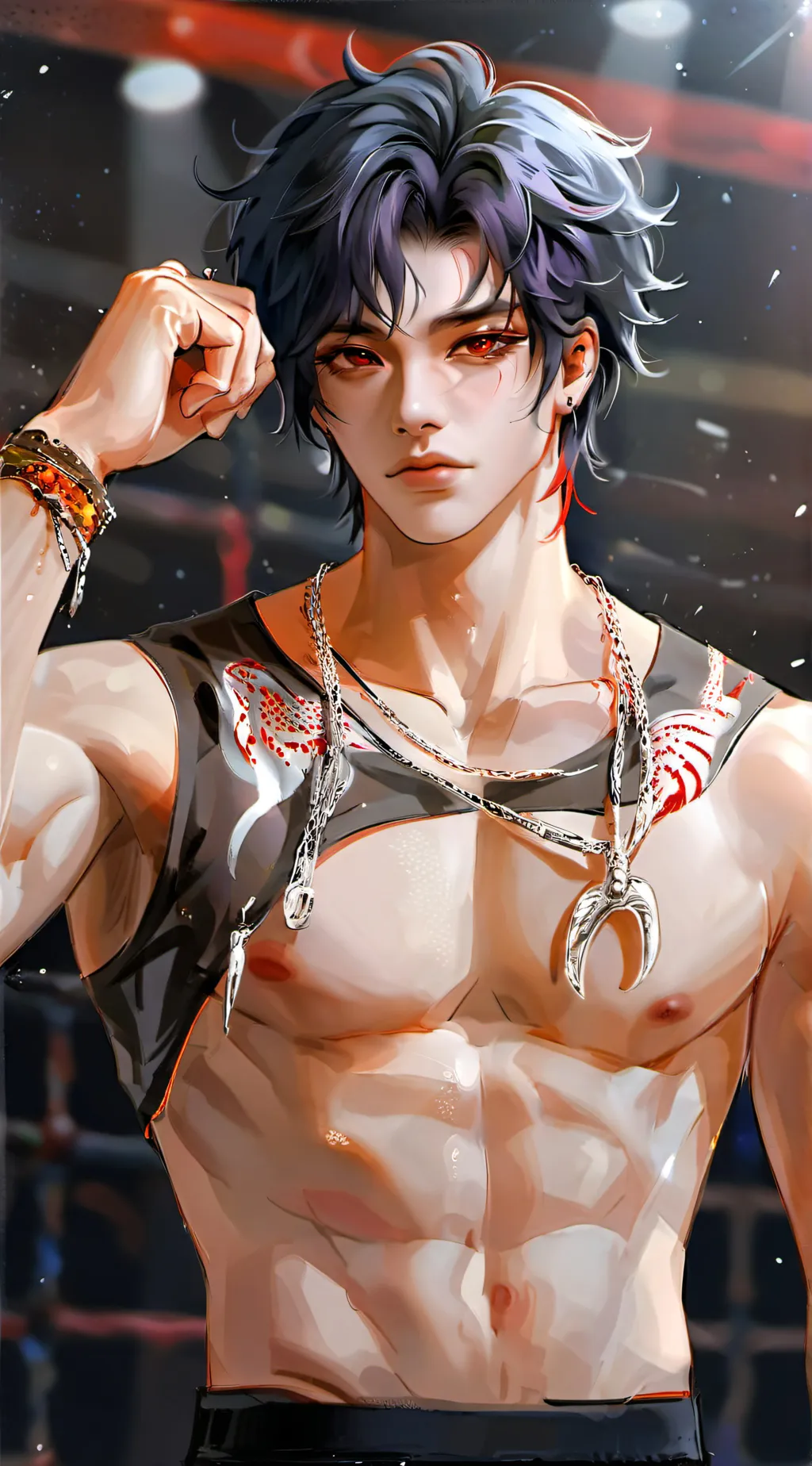 ai character: Dohyun  background