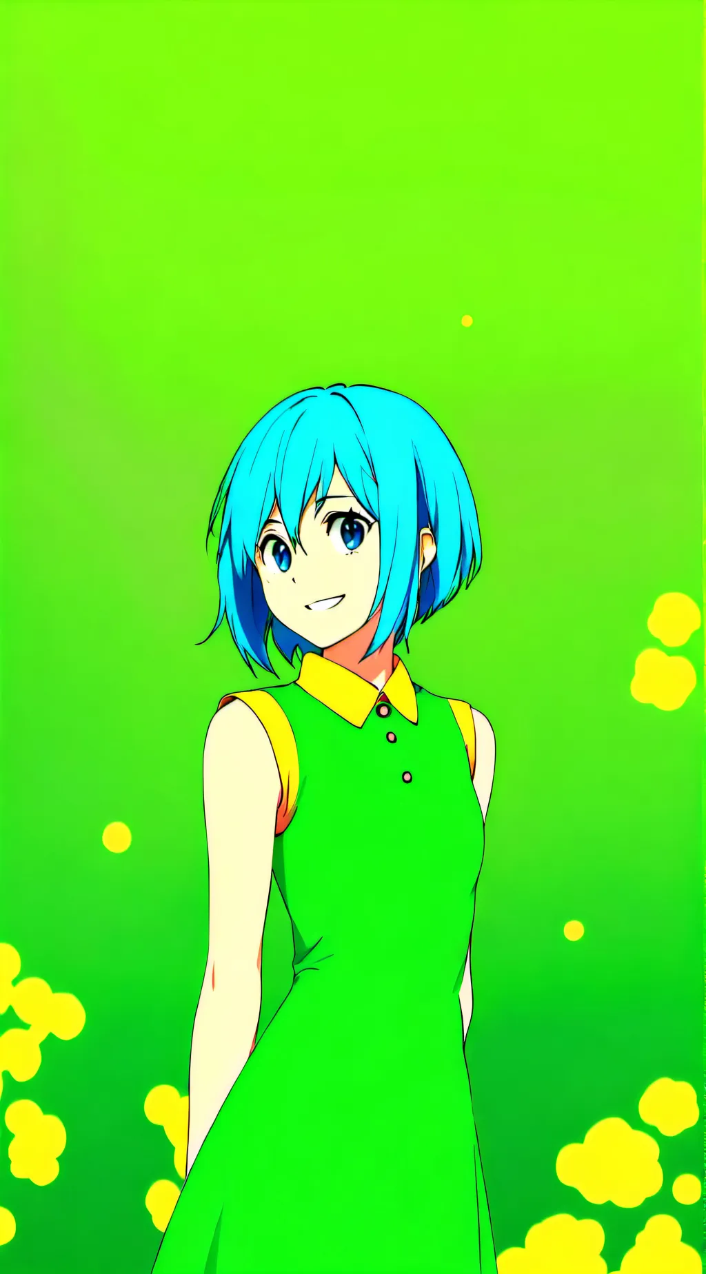 ai character: Joy -Gone insane- background