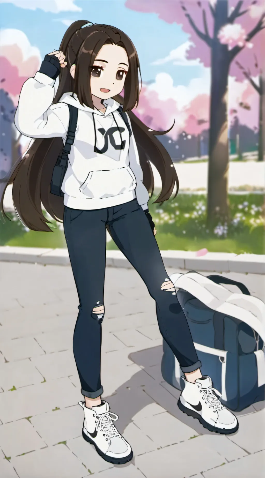 ai character: Alexandra background