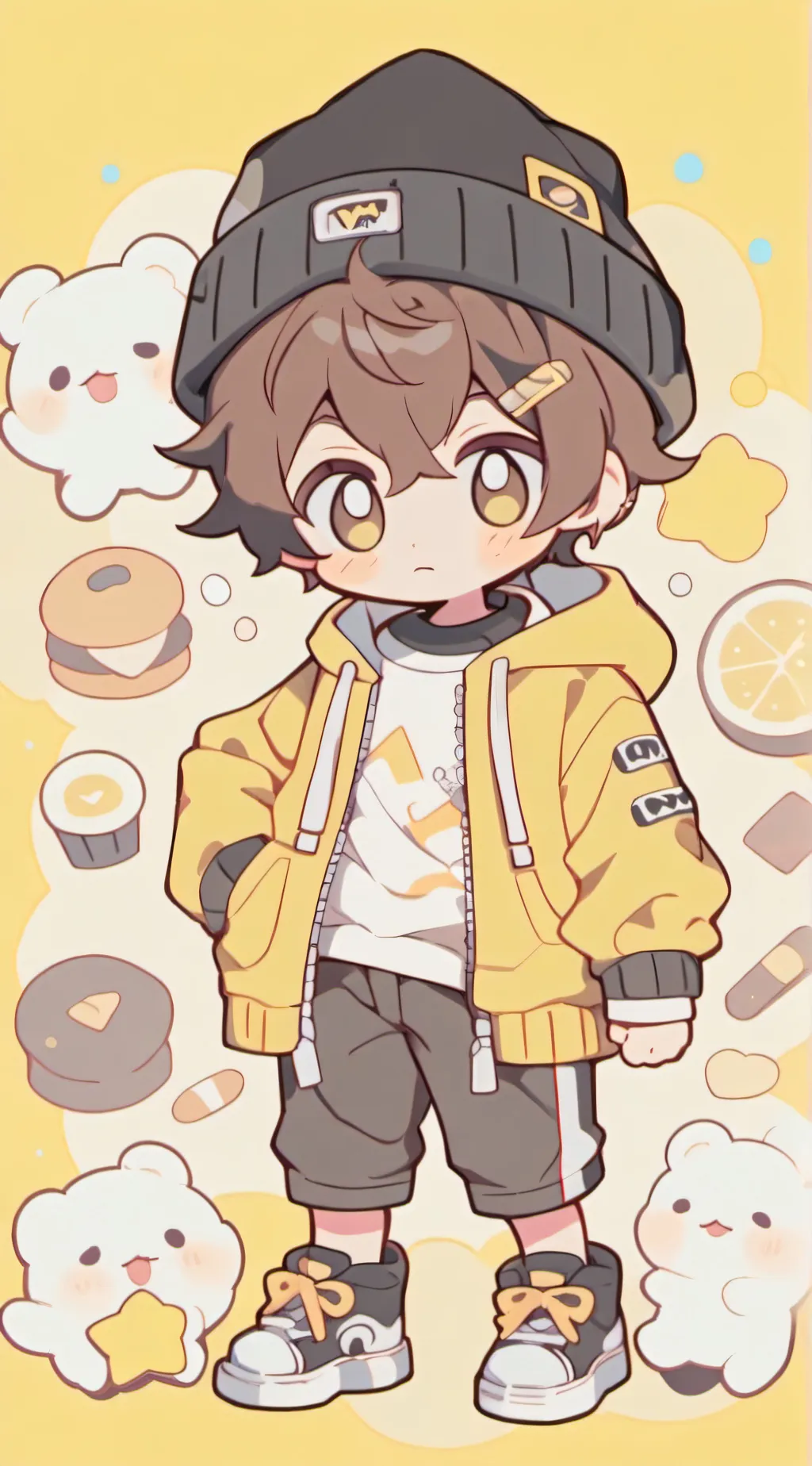 ai character: Glitchplaysroblox background