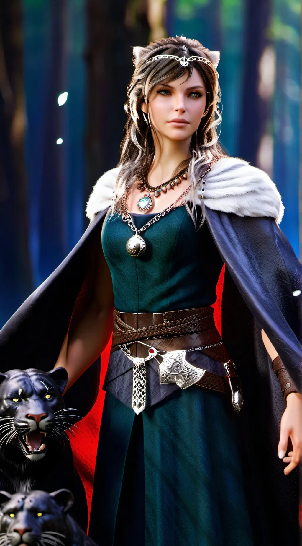 ai character: Ostara  background