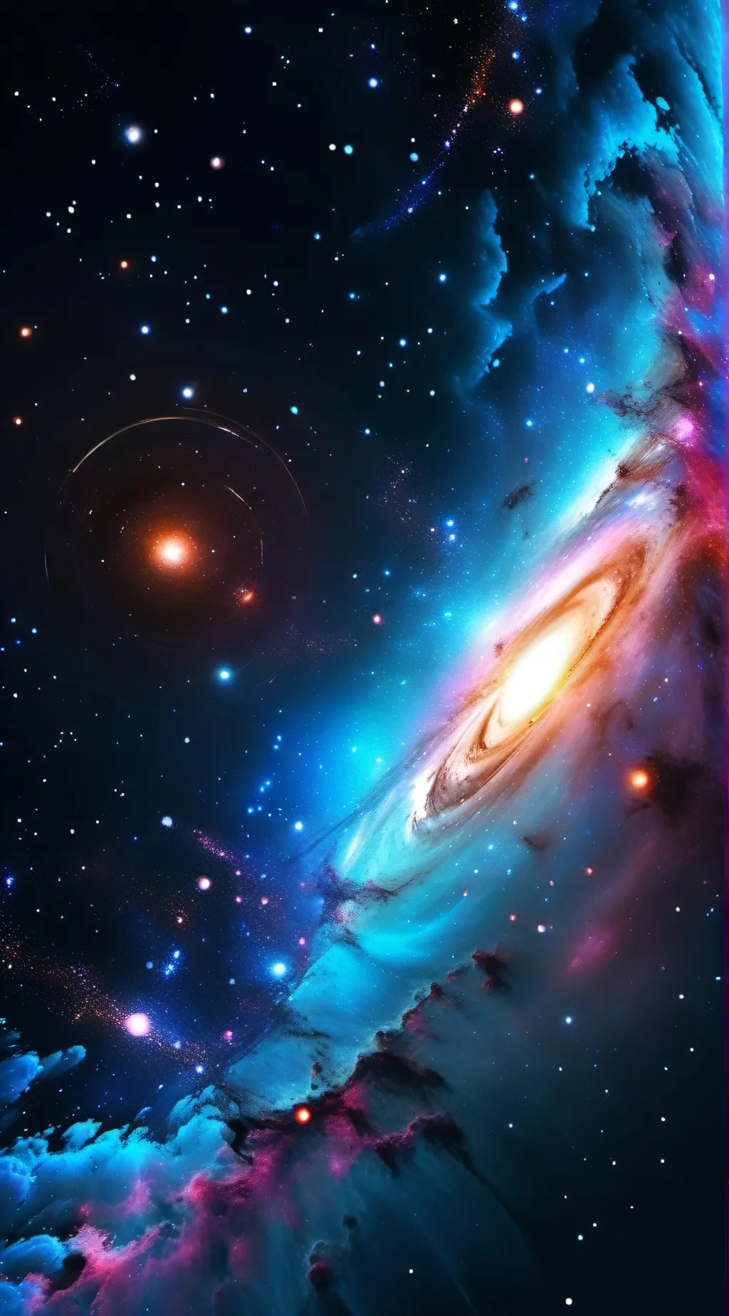 ai character: Look at the stars background