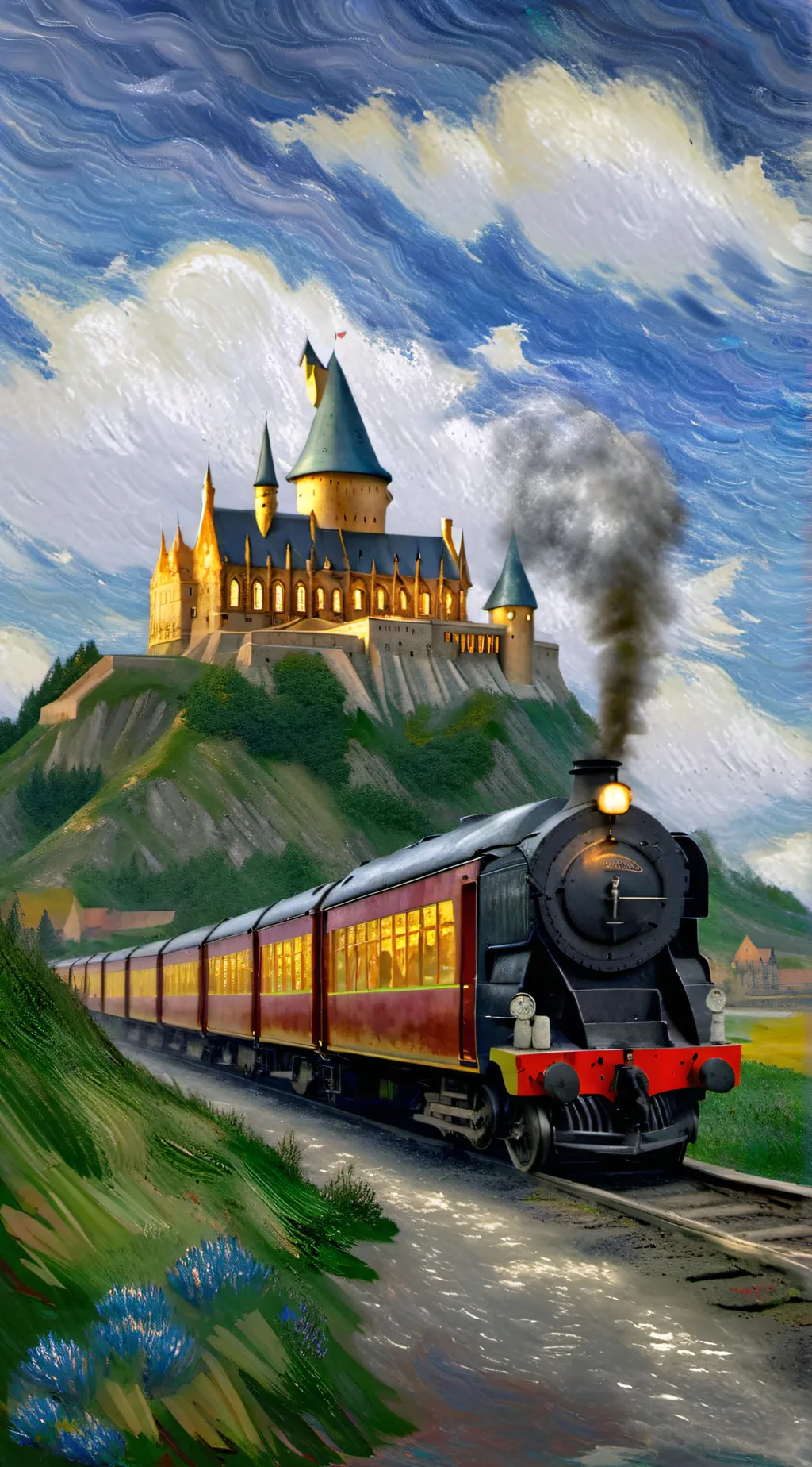 ai character: Fred Weasley <3 background