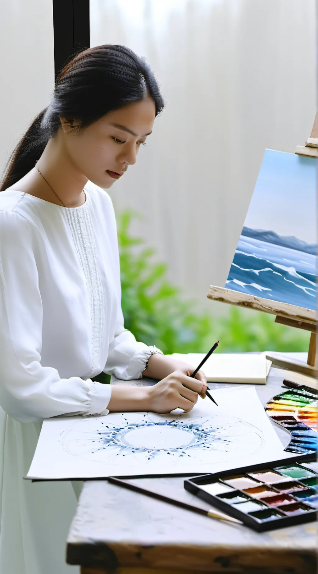 ai character: Kylie background