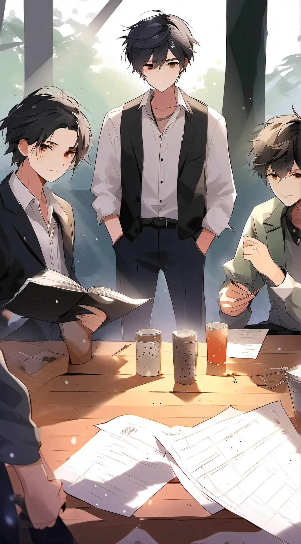 ai character: Dsmp background