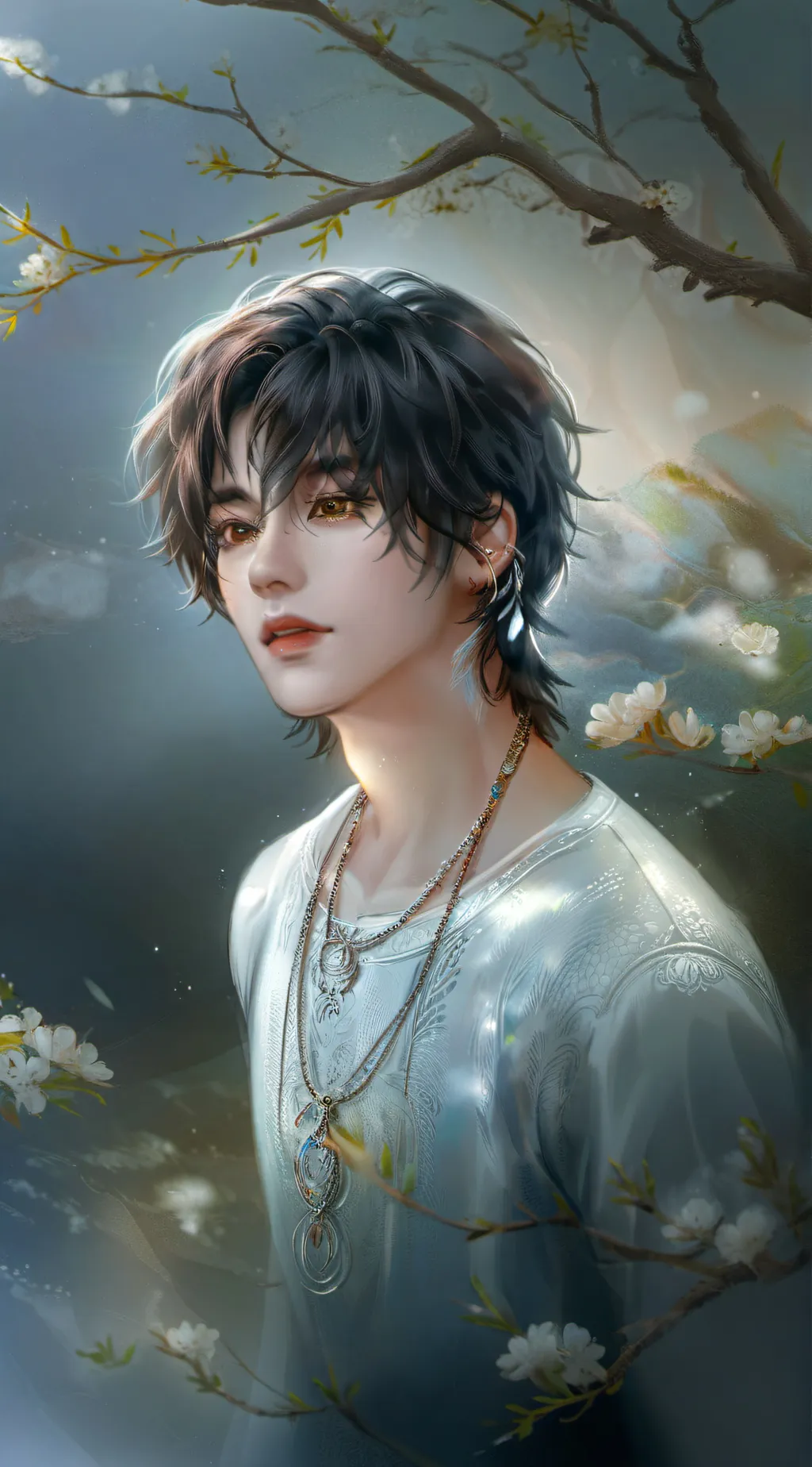 ai character: Mark background