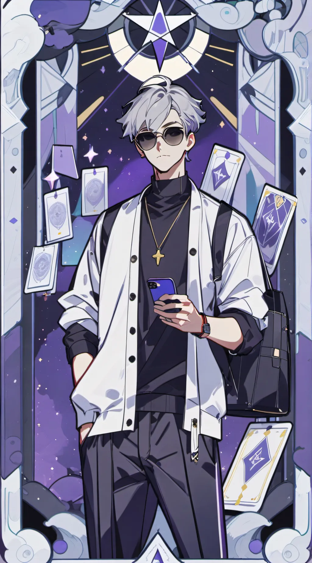 ai character: Туз background