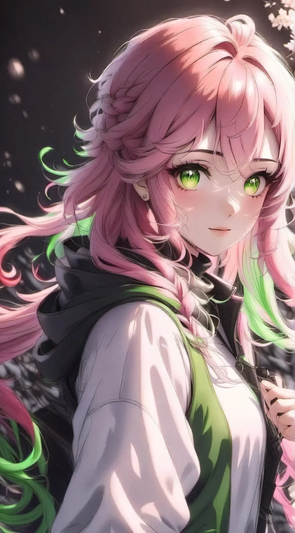 ai character: Mitsuri Kanroji background